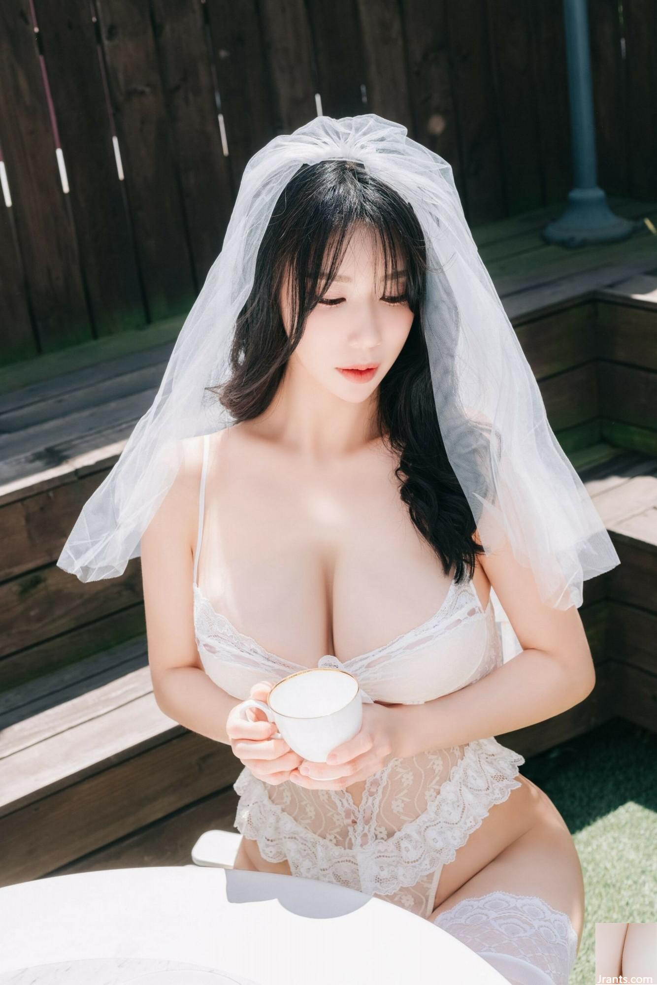 (온라인 컬렉션) 복지 소녀 Paranhosu&#8221;섹시한 흰색 베일&#8221;VIP 독점 (74p)