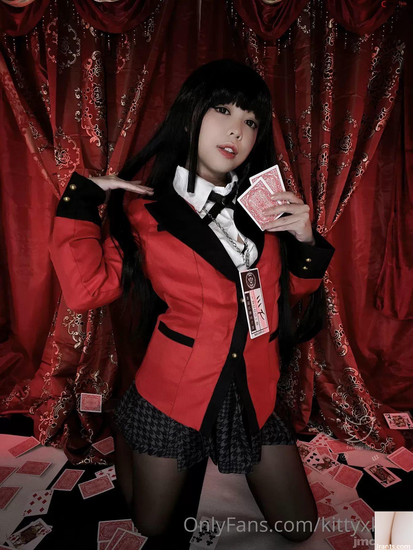 Kittyxkum cosplay Yumeko Jabami &#8211; Kakegurui (126p)