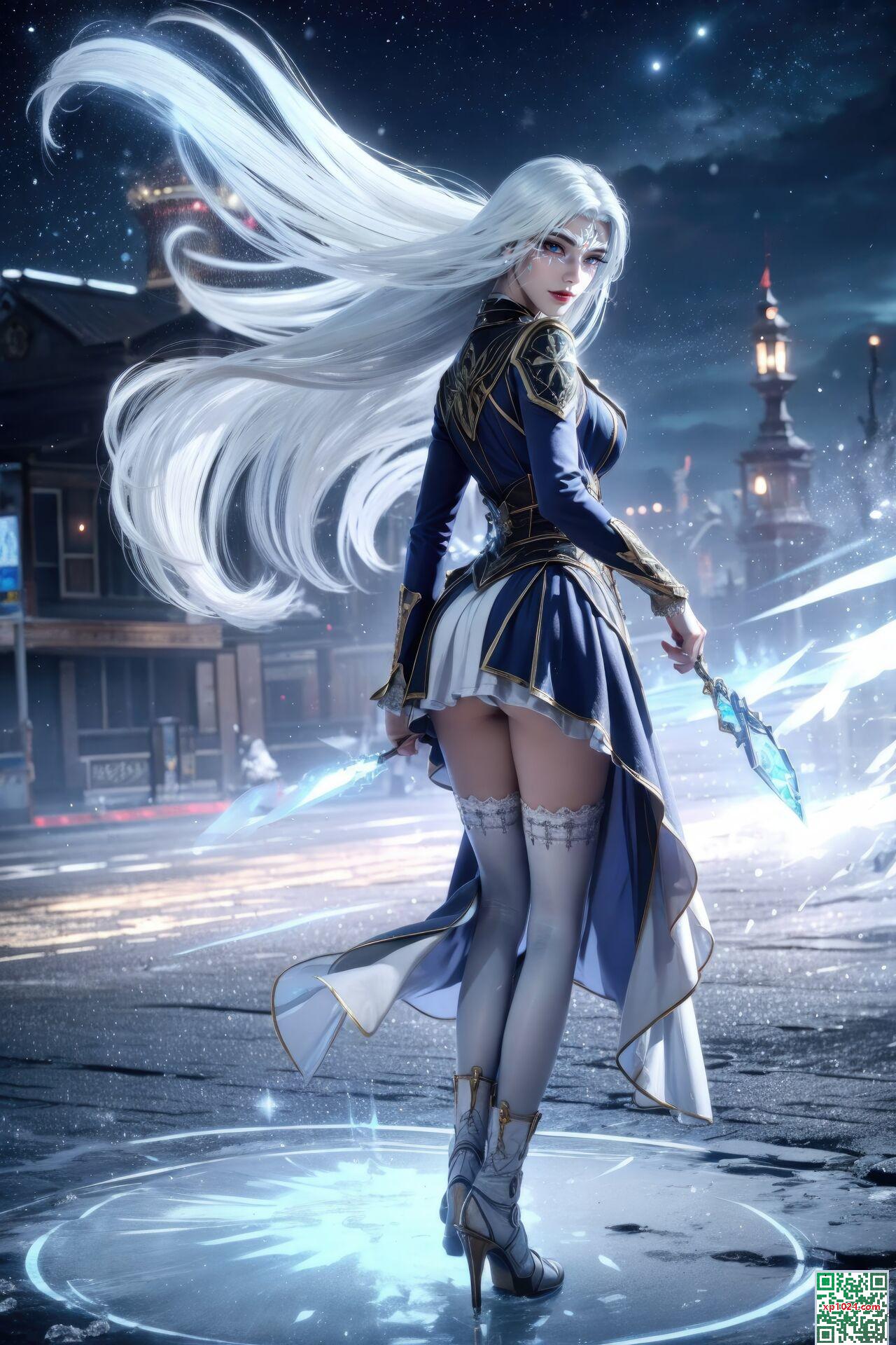 (AI تم إنشاؤه) Tangmen Ling Ling Luochen Hair 3