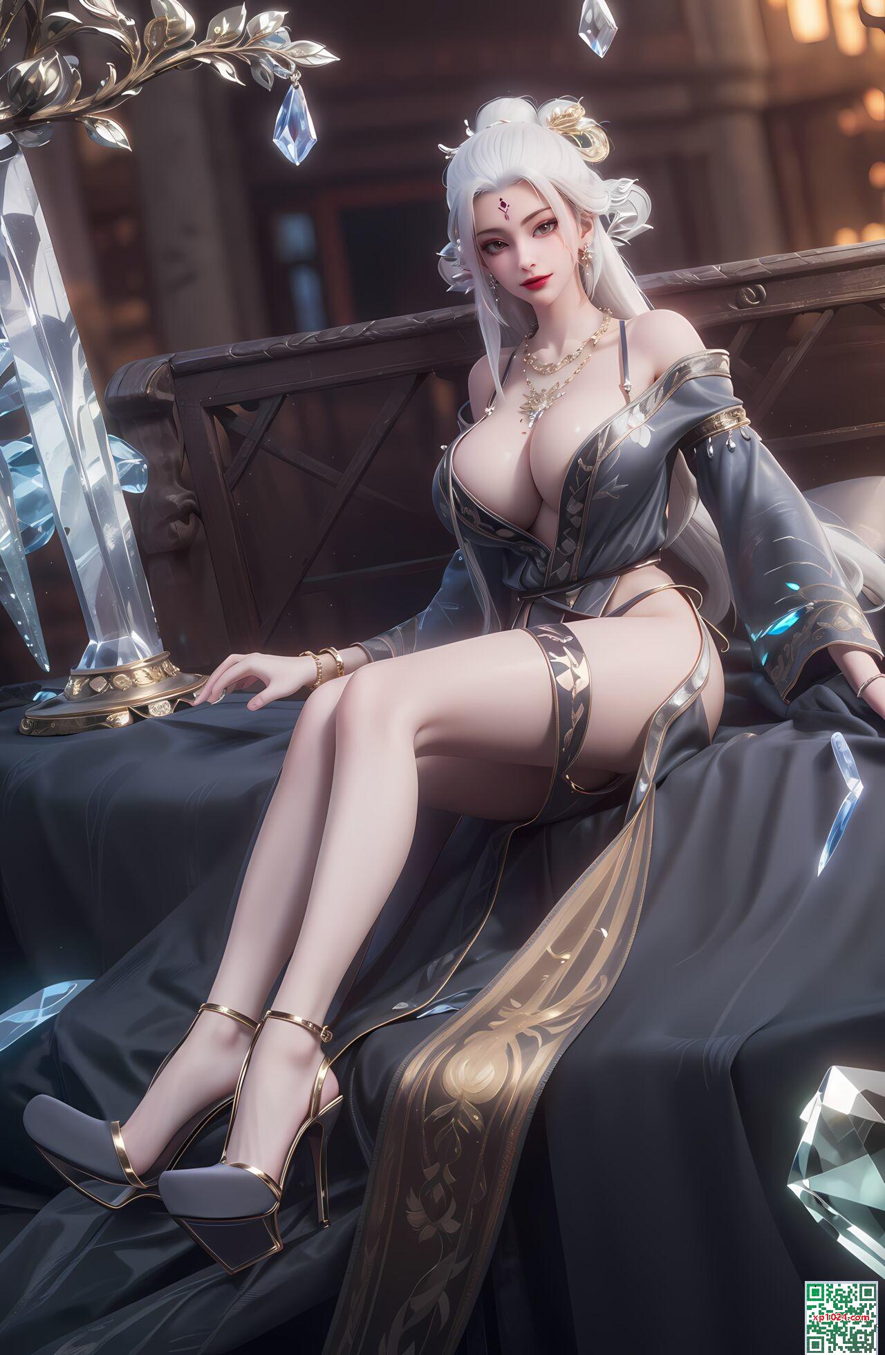 La nouvelle tenue de Zhuxian Xiaobai
