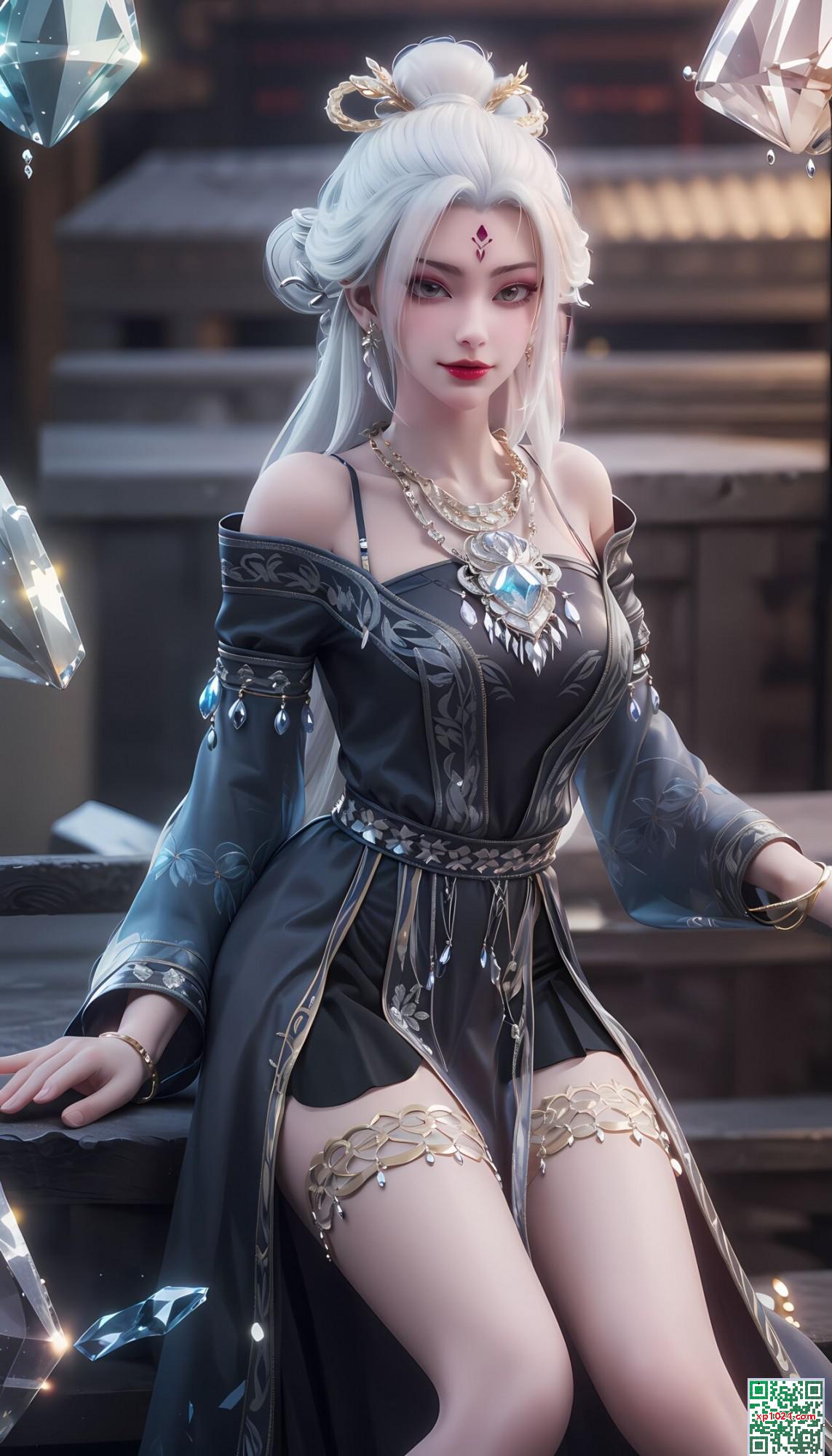 La nouvelle tenue de Zhuxian Xiaobai