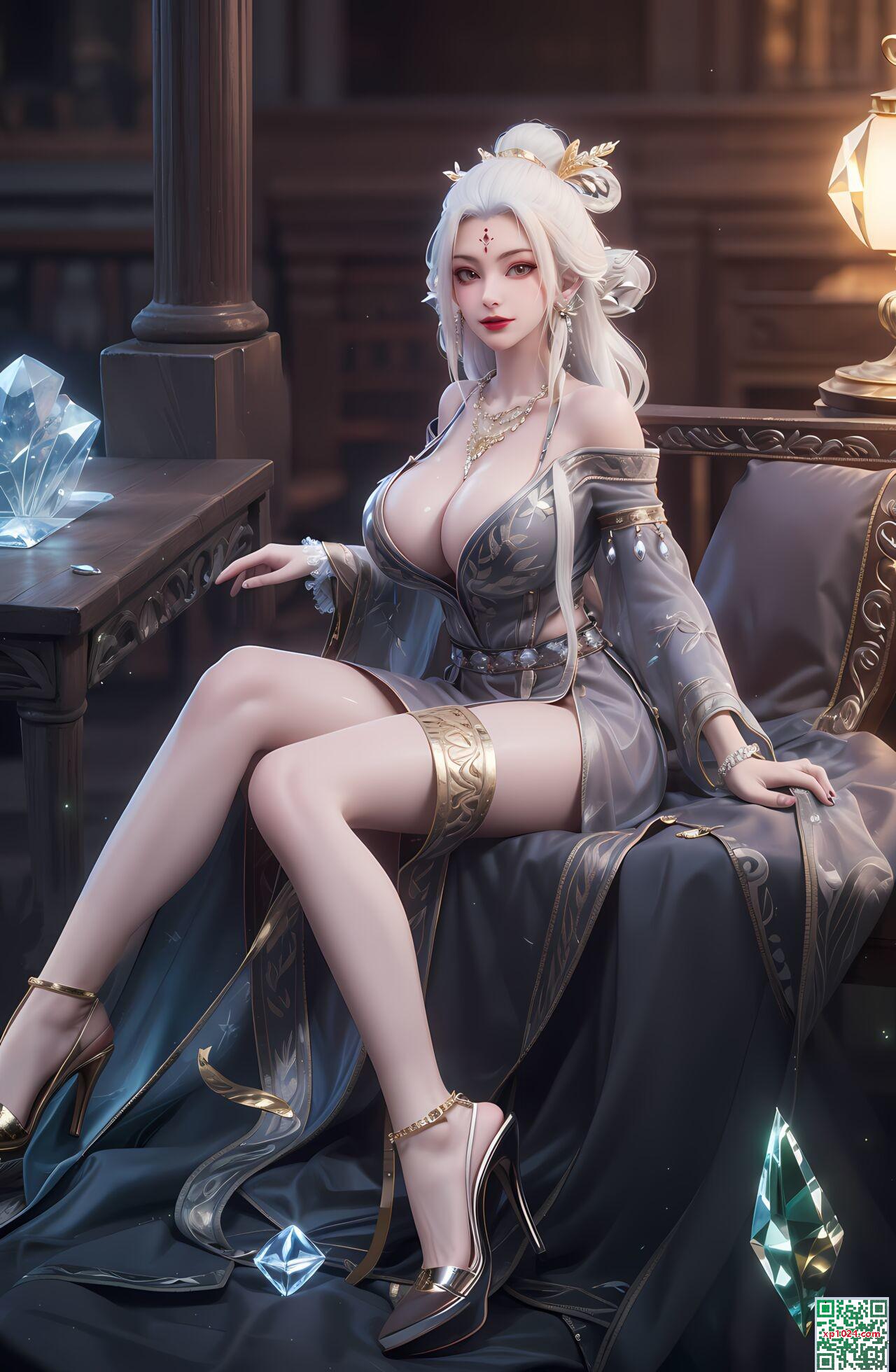 La nouvelle tenue de Zhuxian Xiaobai