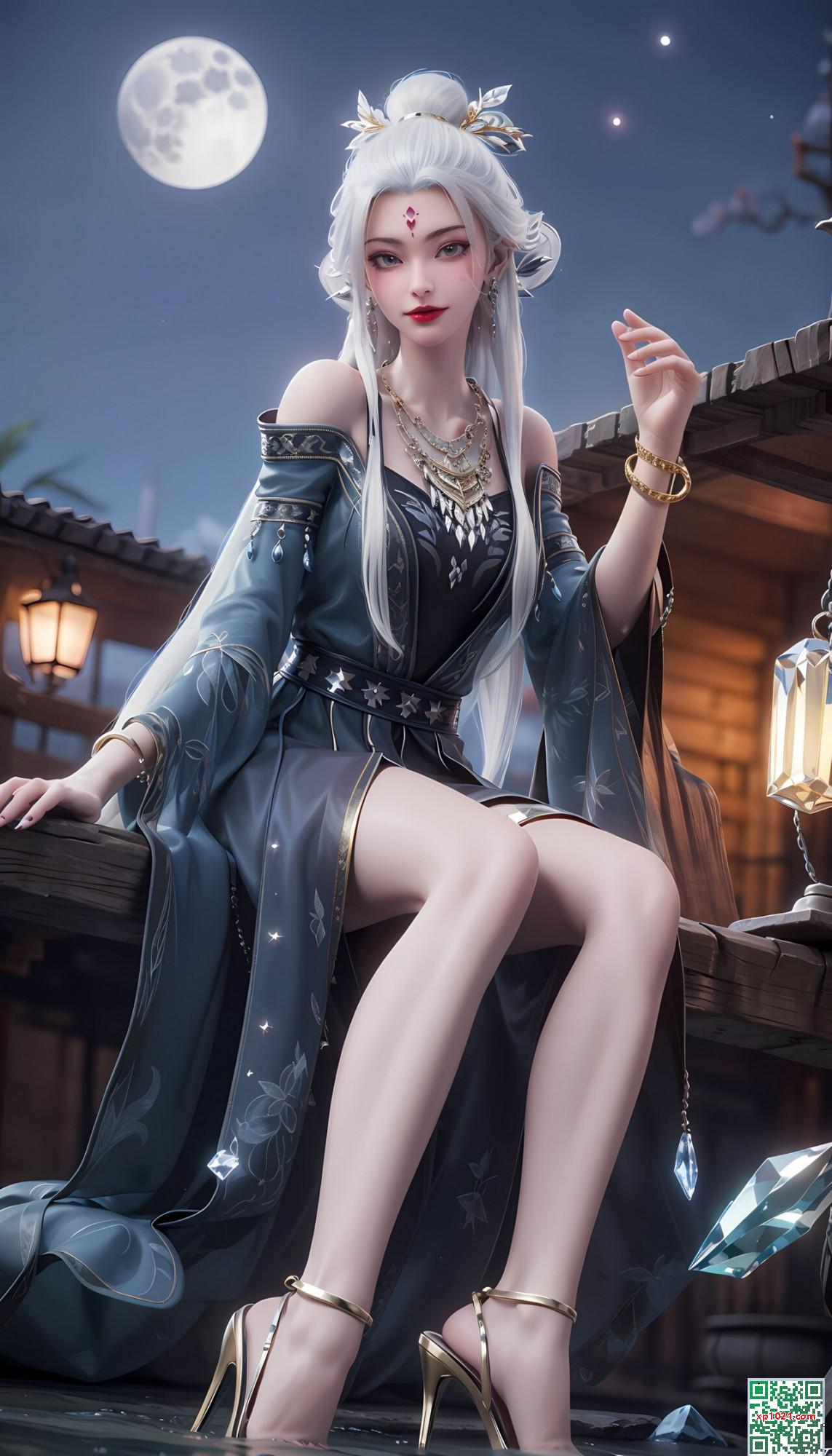 La nouvelle tenue de Zhuxian Xiaobai