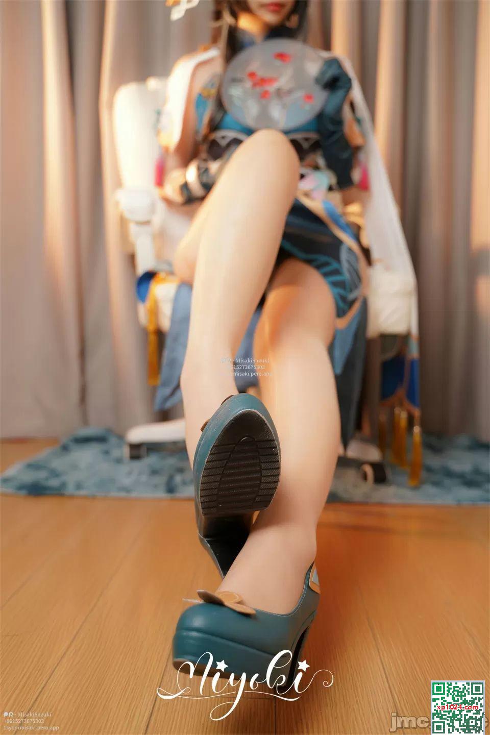 (Misaki Suzuki)) القدمين الجميلة من Ruan Mei (13p)