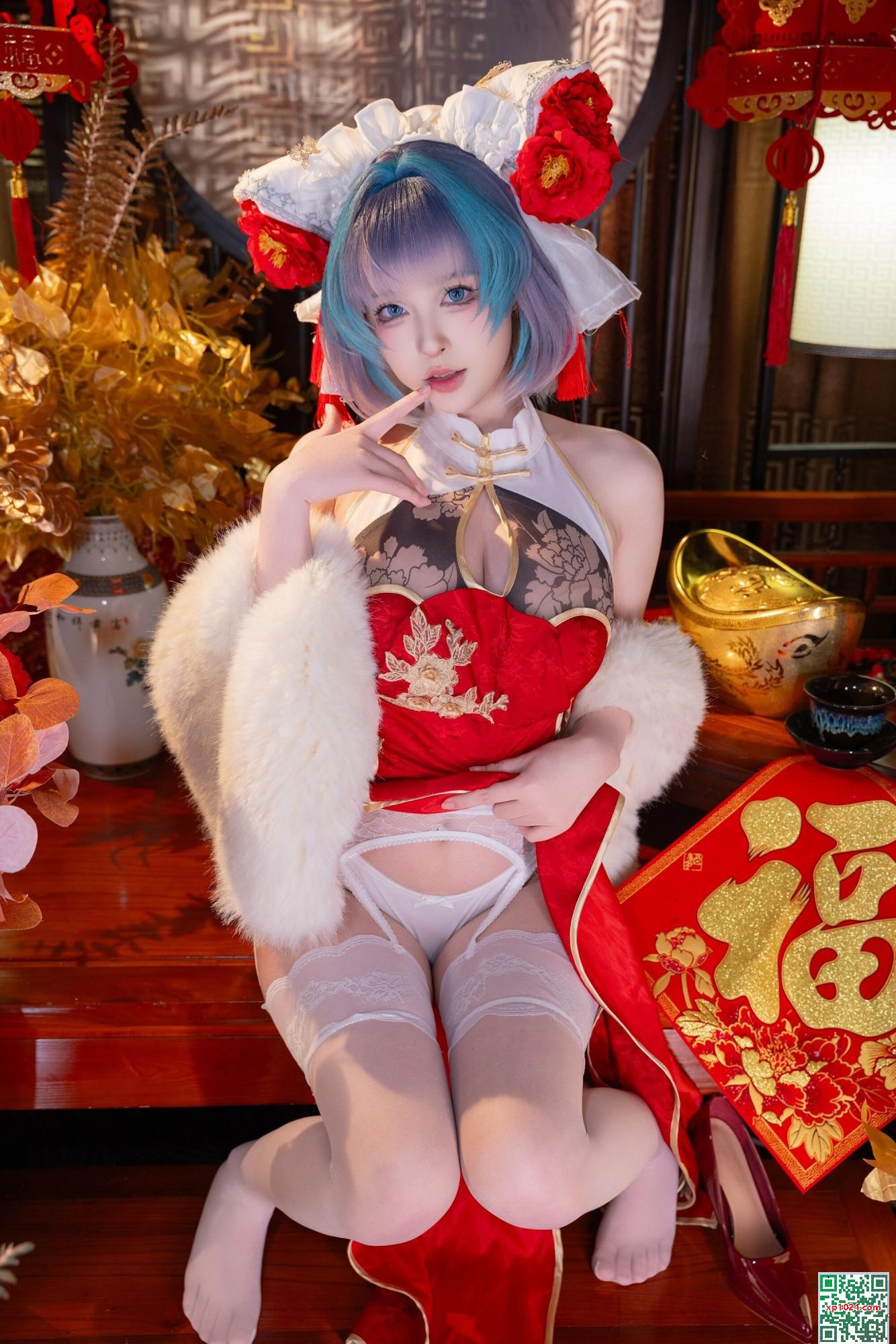 (Collection sur Internet) Girl de protection sociale Yuno Shimizu « Chichou Nouvel An Cheongsam » VIP exclusif (73p)