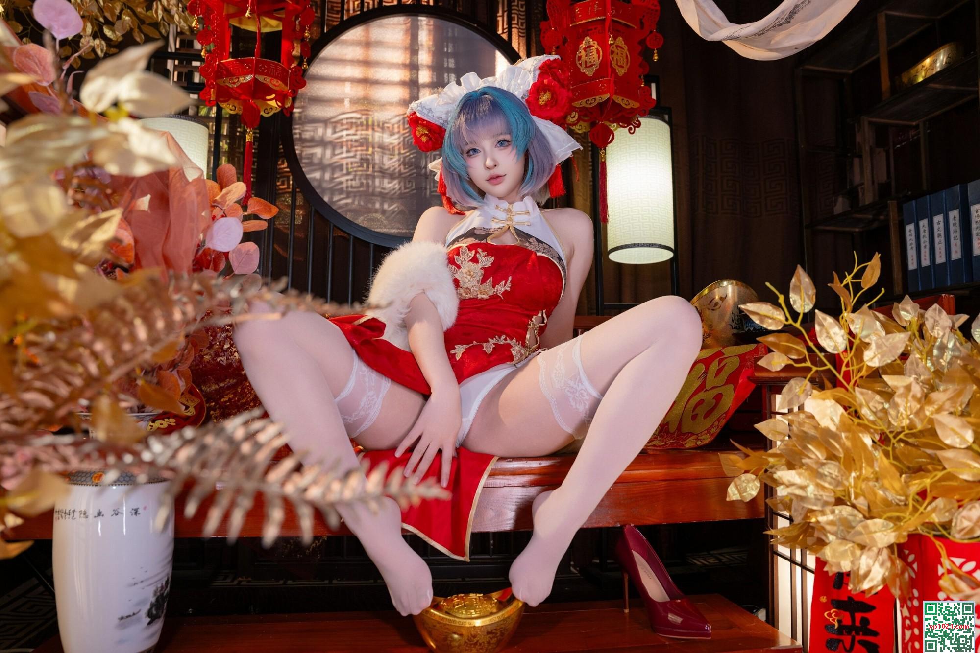 (Collection sur Internet) Girl de protection sociale Yuno Shimizu « Chichou Nouvel An Cheongsam » VIP exclusif (73p)
