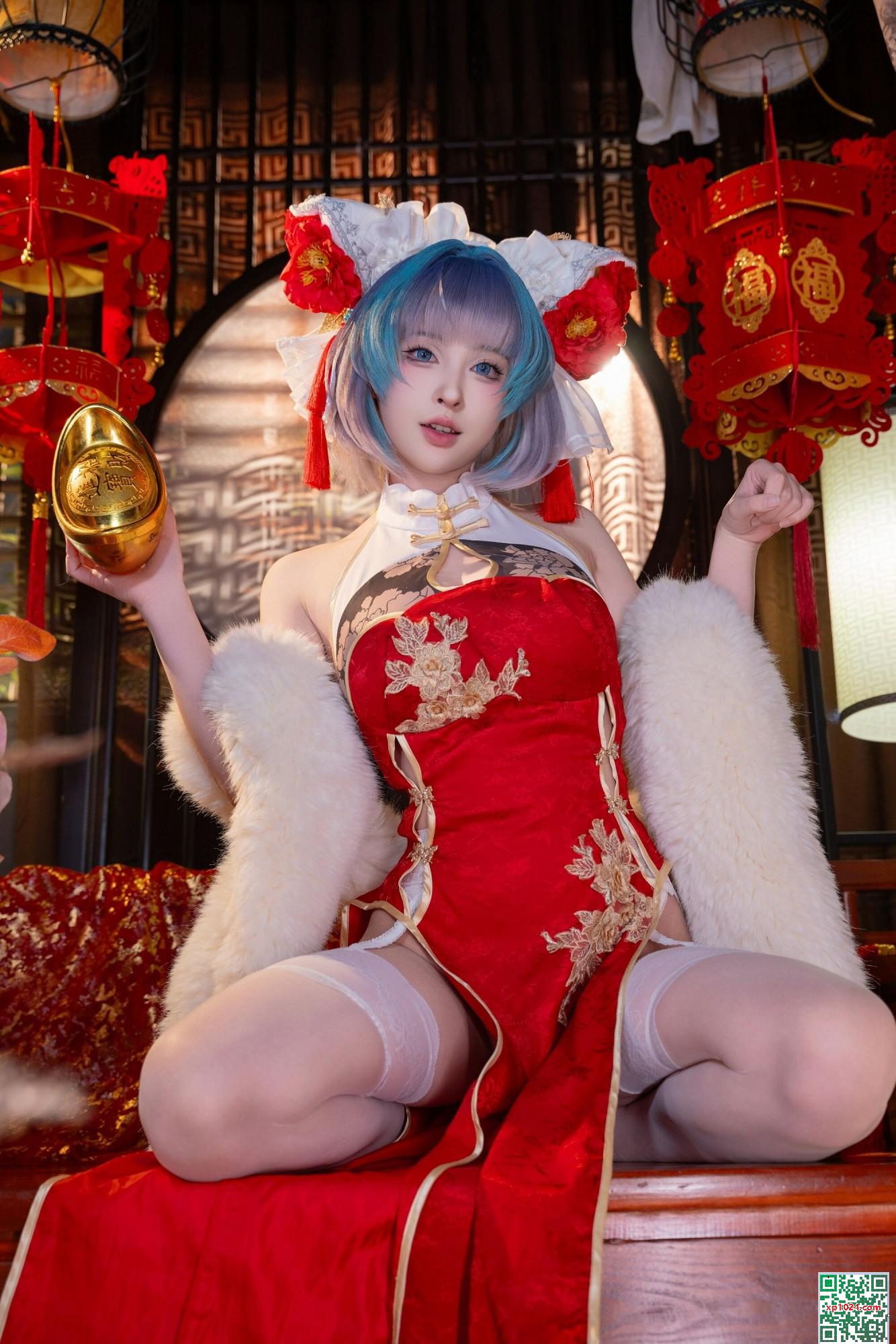 (Collection sur Internet) Girl de protection sociale Yuno Shimizu « Chichou Nouvel An Cheongsam » VIP exclusif (73p)