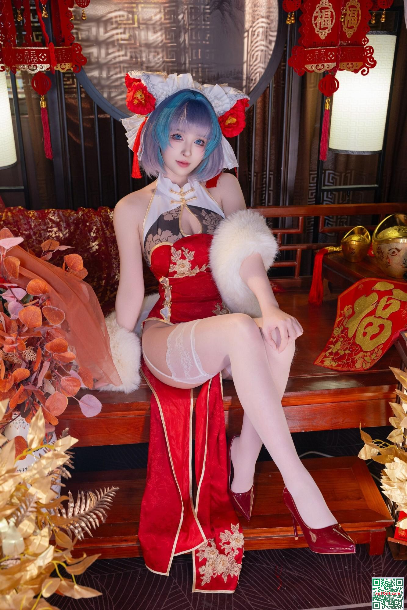 (Collection sur Internet) Girl de protection sociale Yuno Shimizu « Chichou Nouvel An Cheongsam » VIP exclusif (73p)