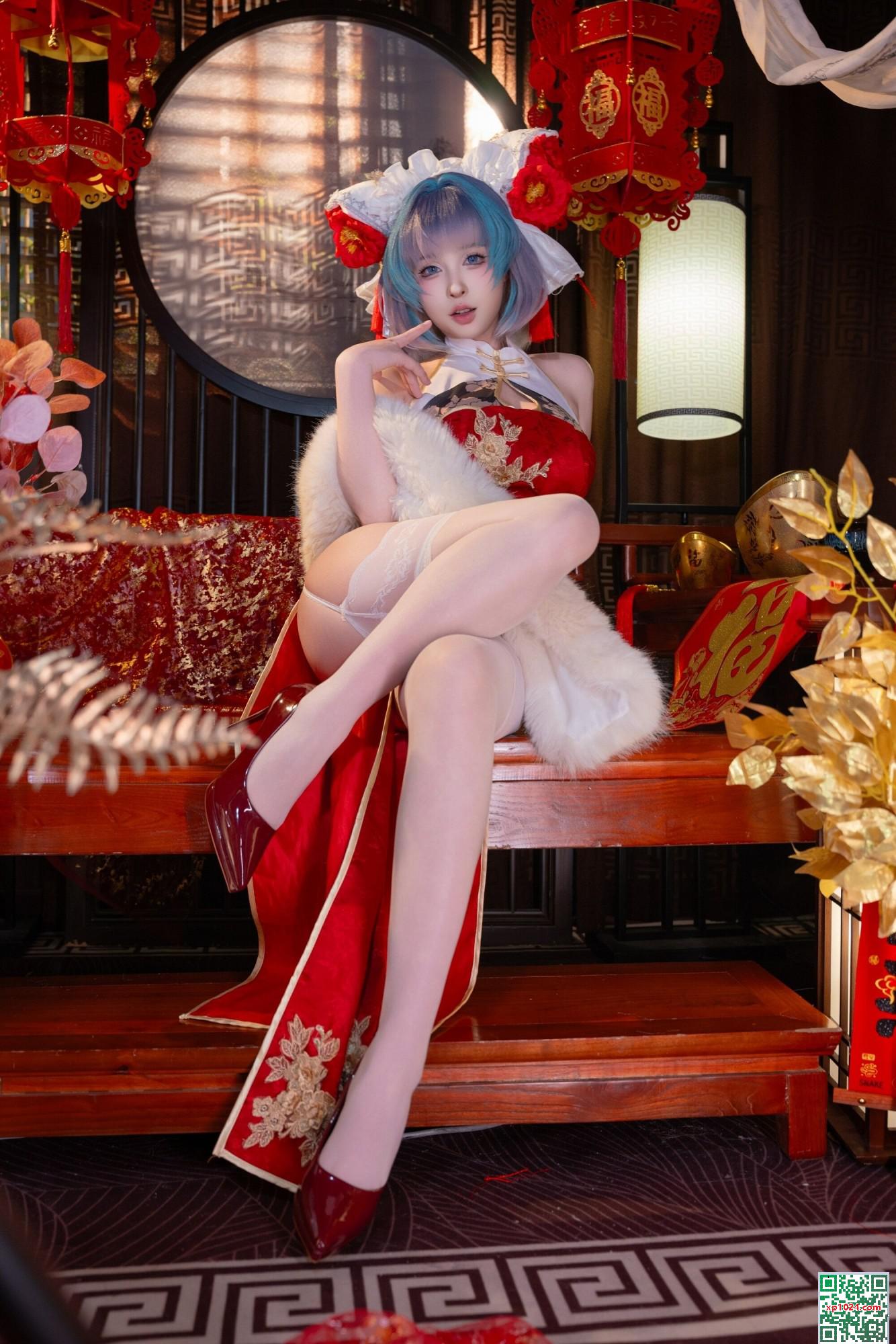 (Collection sur Internet) Girl de protection sociale Yuno Shimizu « Chichou Nouvel An Cheongsam » VIP exclusif (73p)