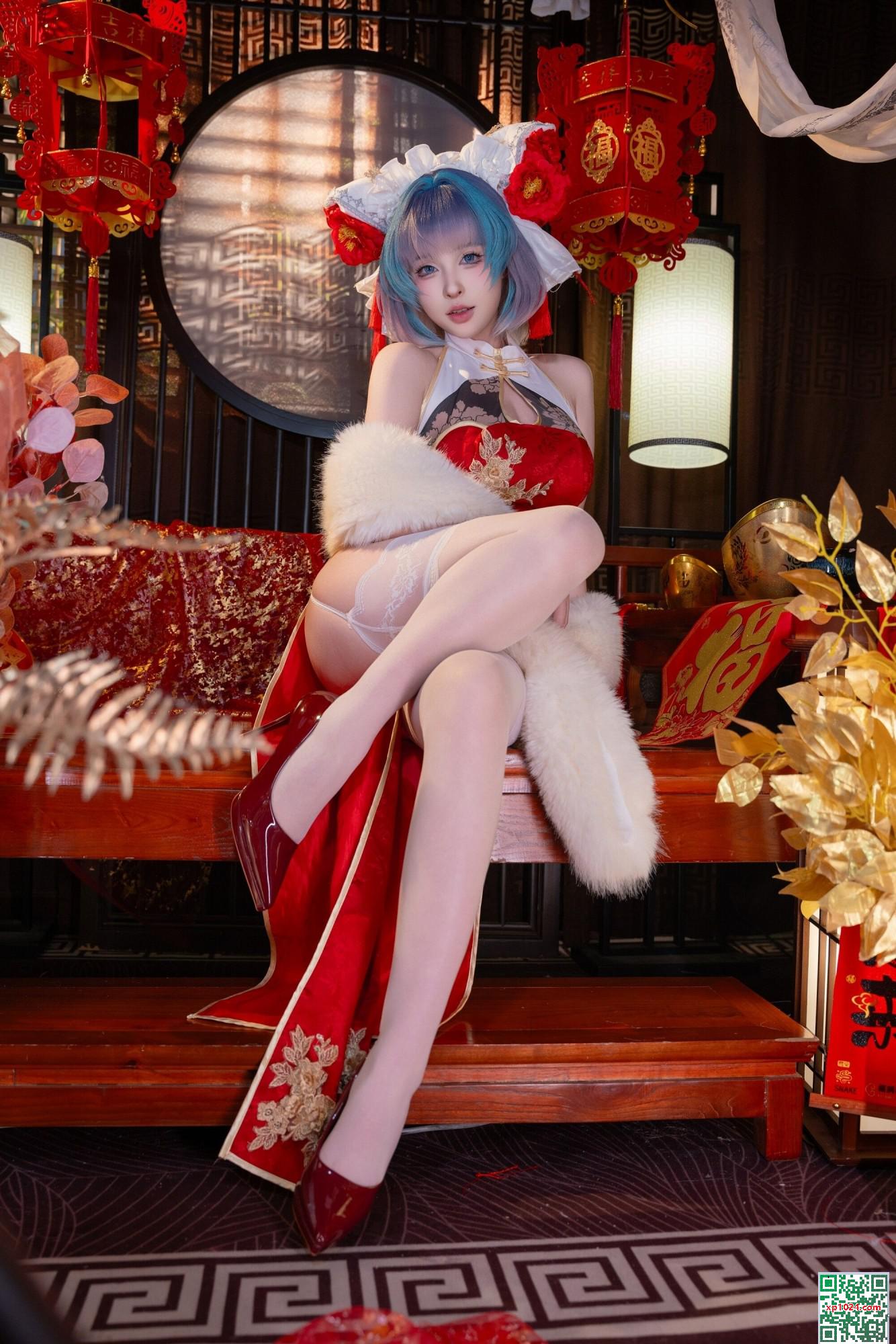 (Collection sur Internet) Girl de protection sociale Yuno Shimizu « Chichou Nouvel An Cheongsam » VIP exclusif (73p)