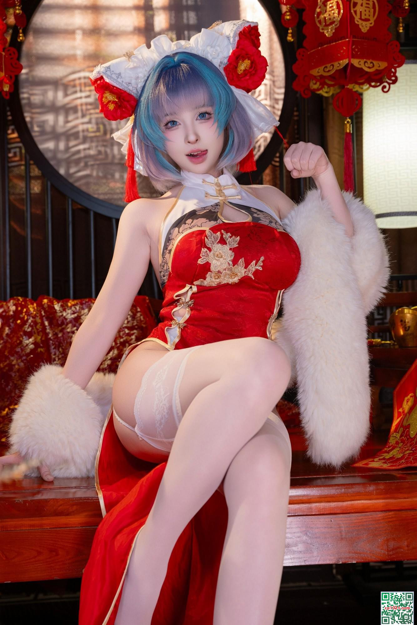 (Collection sur Internet) Girl de protection sociale Yuno Shimizu « Chichou Nouvel An Cheongsam » VIP exclusif (73p)