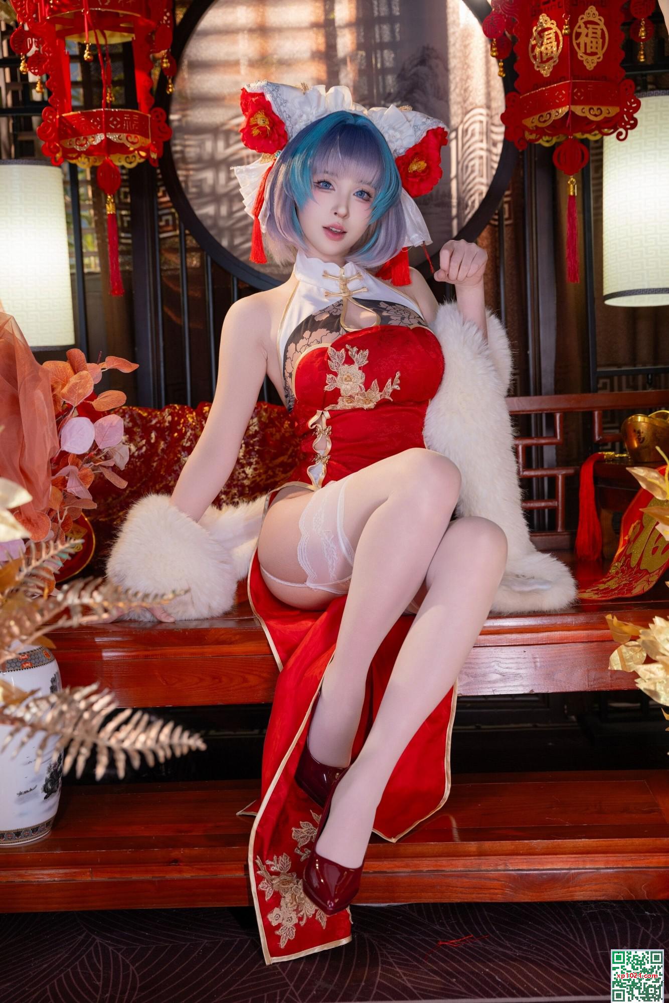 (Collection sur Internet) Girl de protection sociale Yuno Shimizu « Chichou Nouvel An Cheongsam » VIP exclusif (73p)
