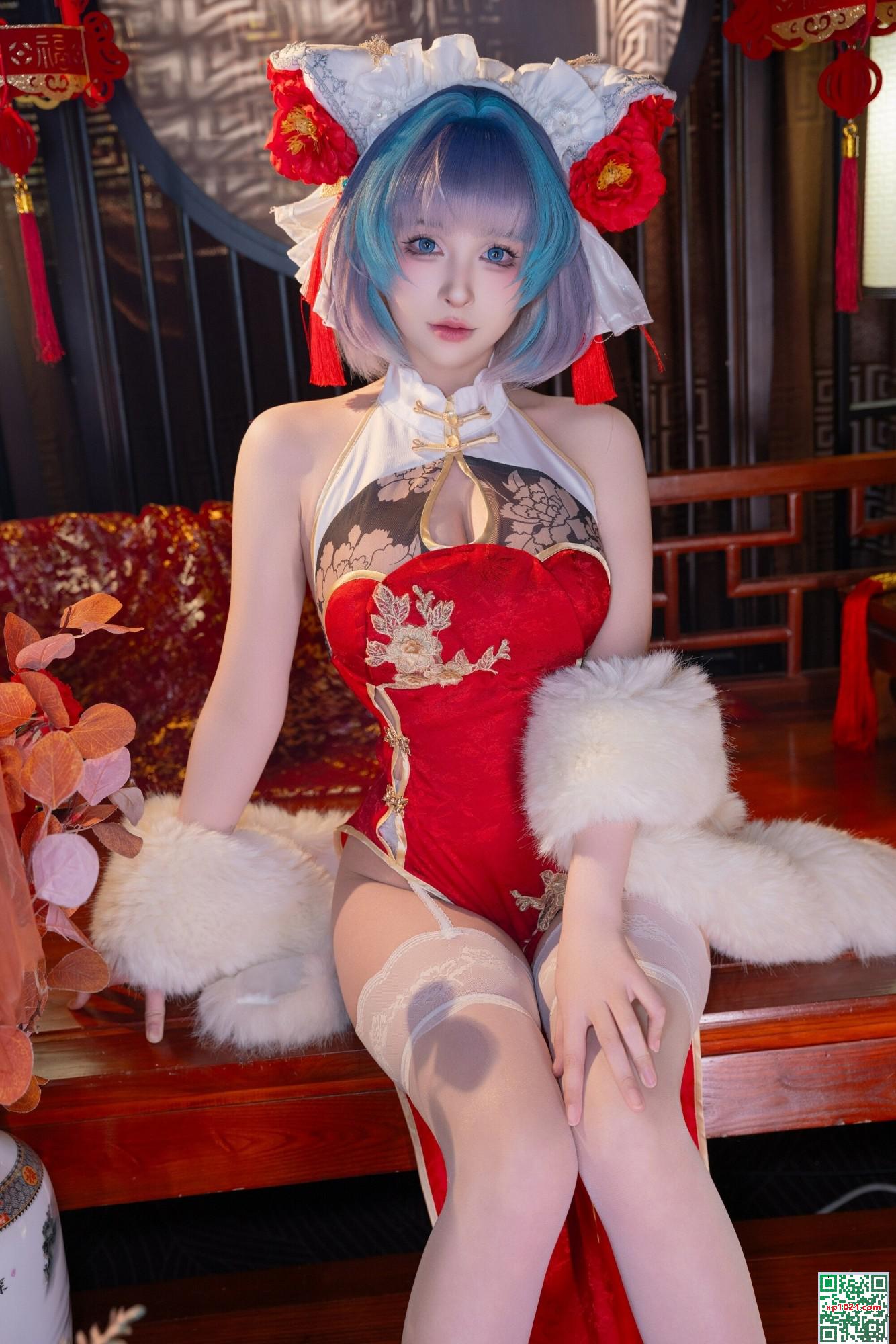 (Collection sur Internet) Girl de protection sociale Yuno Shimizu « Chichou Nouvel An Cheongsam » VIP exclusif (73p)
