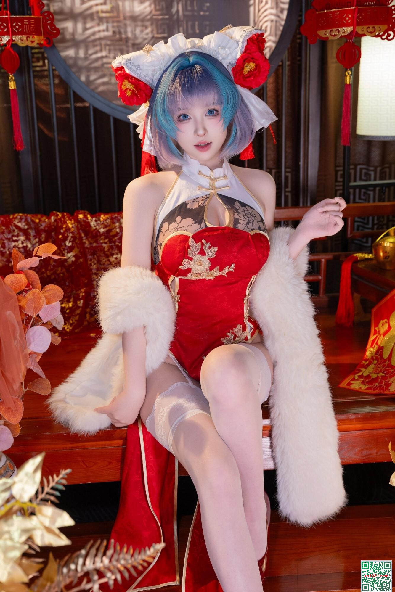 (Collection sur Internet) Girl de protection sociale Yuno Shimizu « Chichou Nouvel An Cheongsam » VIP exclusif (73p)