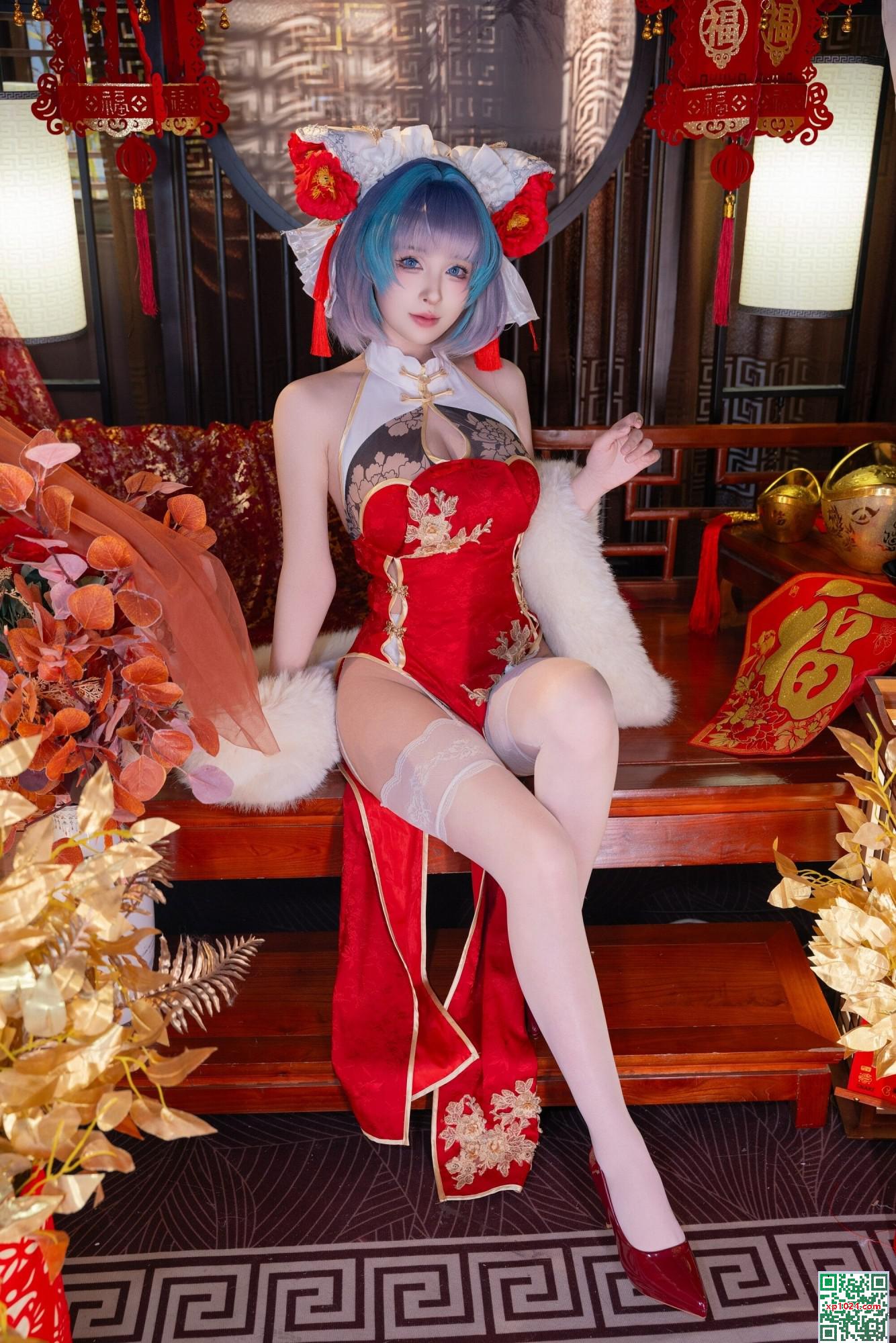 (Collection sur Internet) Girl de protection sociale Yuno Shimizu « Chichou Nouvel An Cheongsam » VIP exclusif (73p)