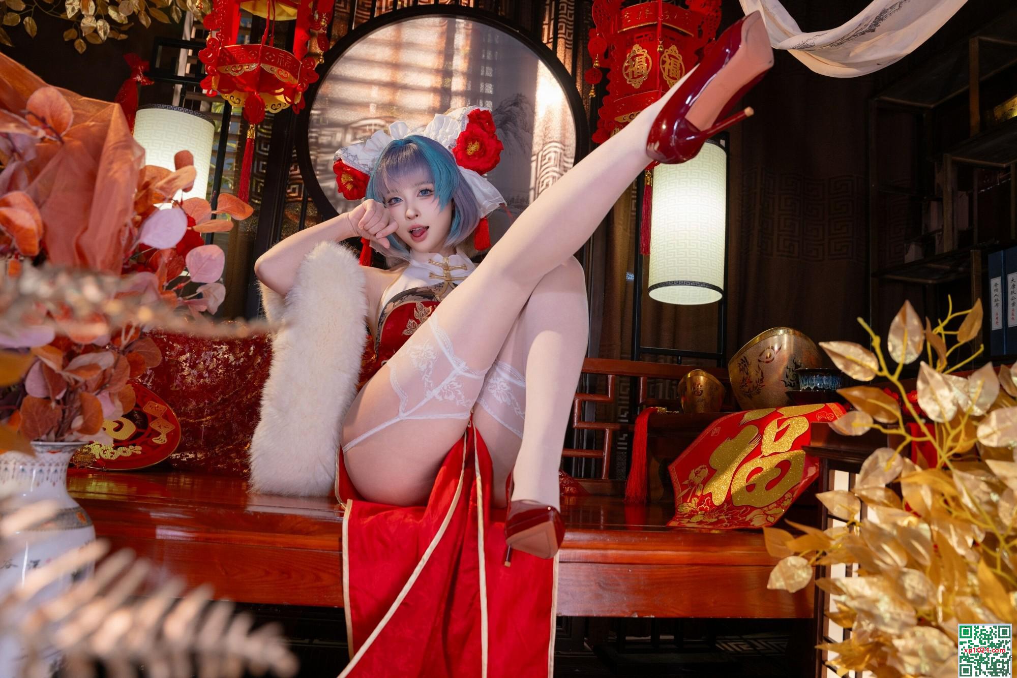 (Collection sur Internet) Girl de protection sociale Yuno Shimizu « Chichou Nouvel An Cheongsam » VIP exclusif (73p)