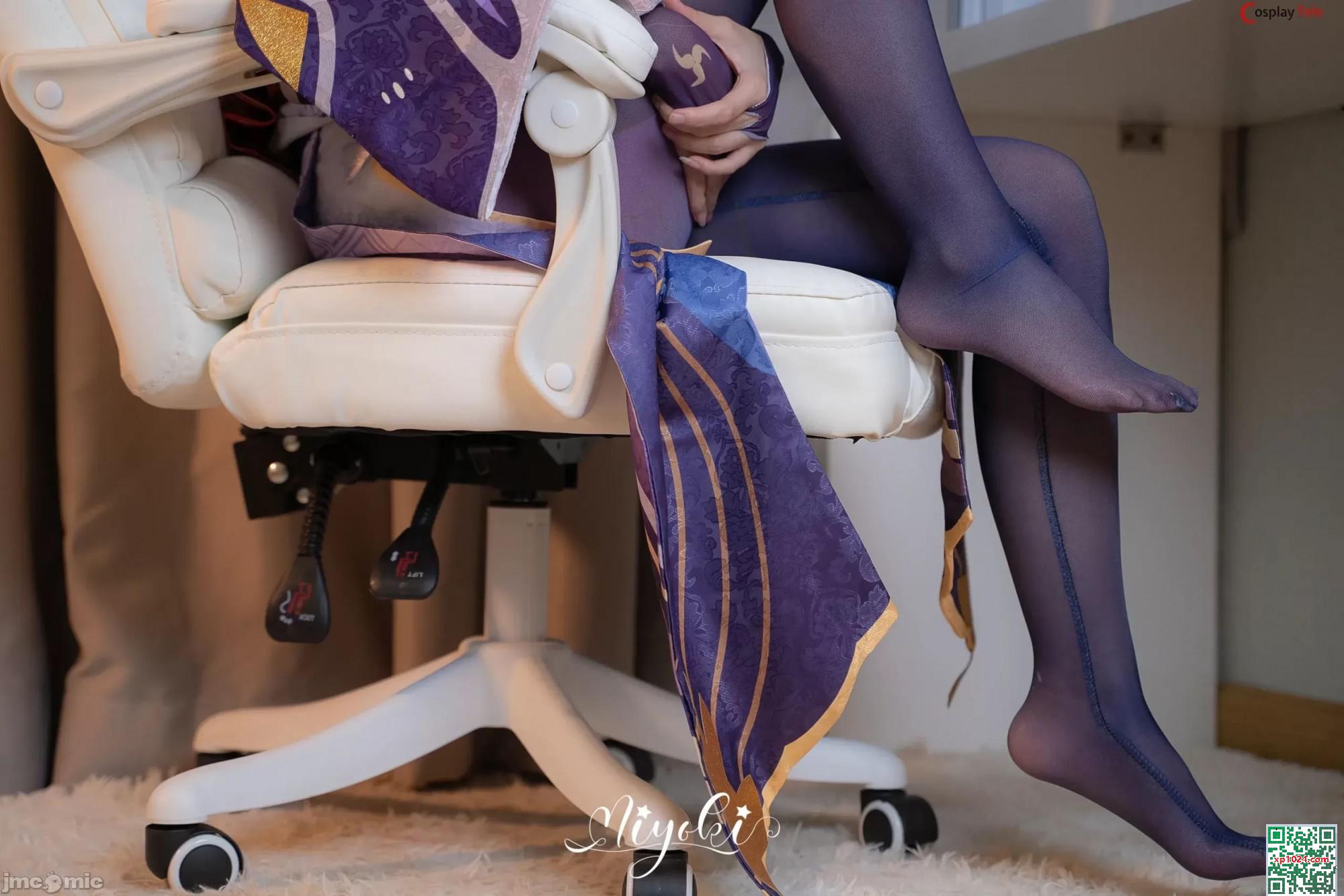 Misaki Suzuki cosplay Raiden Shogun (42p)