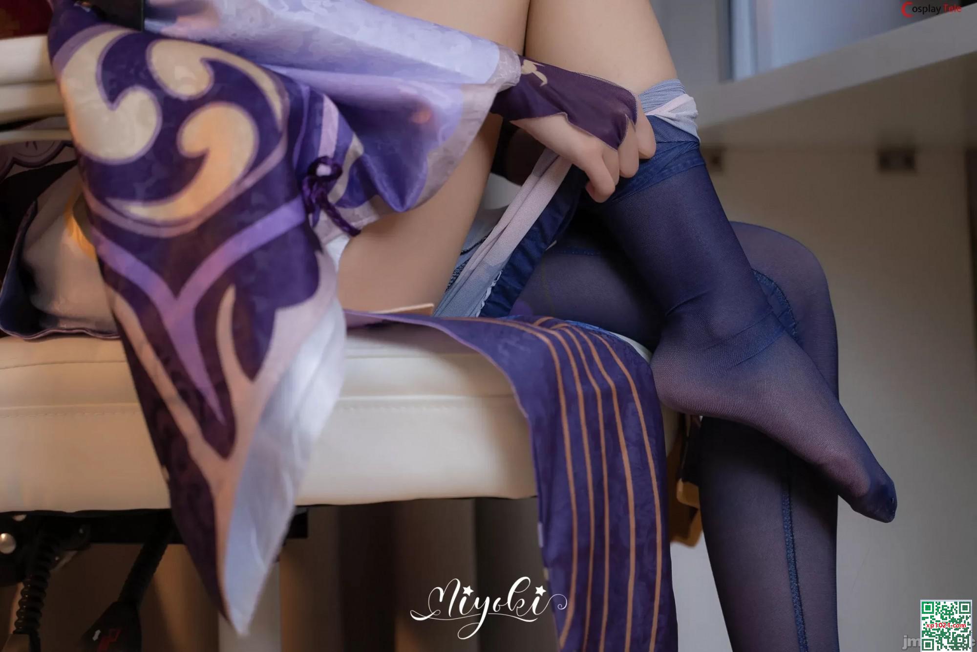 Misaki Suzuki cosplay Raiden Shogun (42p)