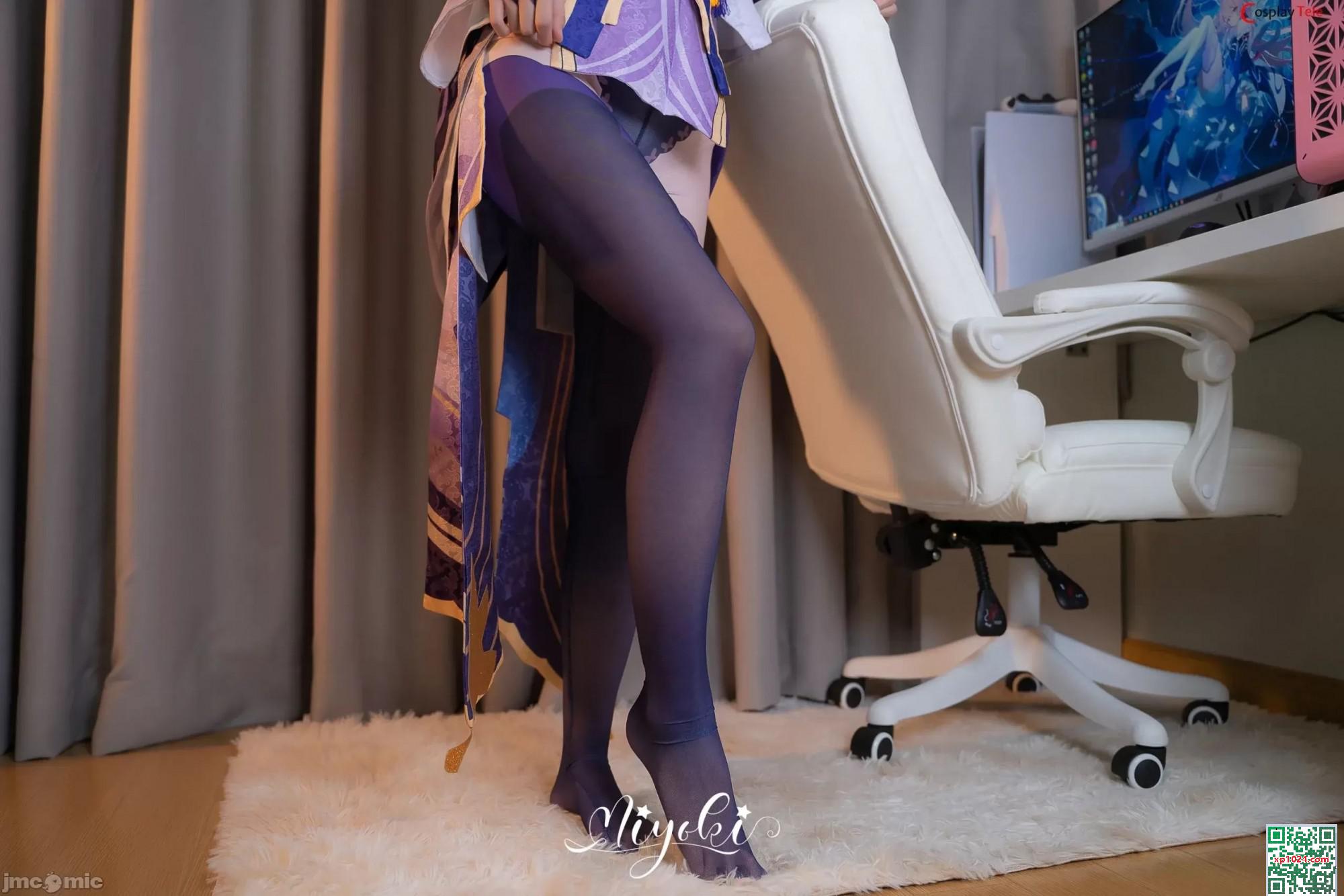 Misaki Suzuki cosplay Raiden Shogun (42p)