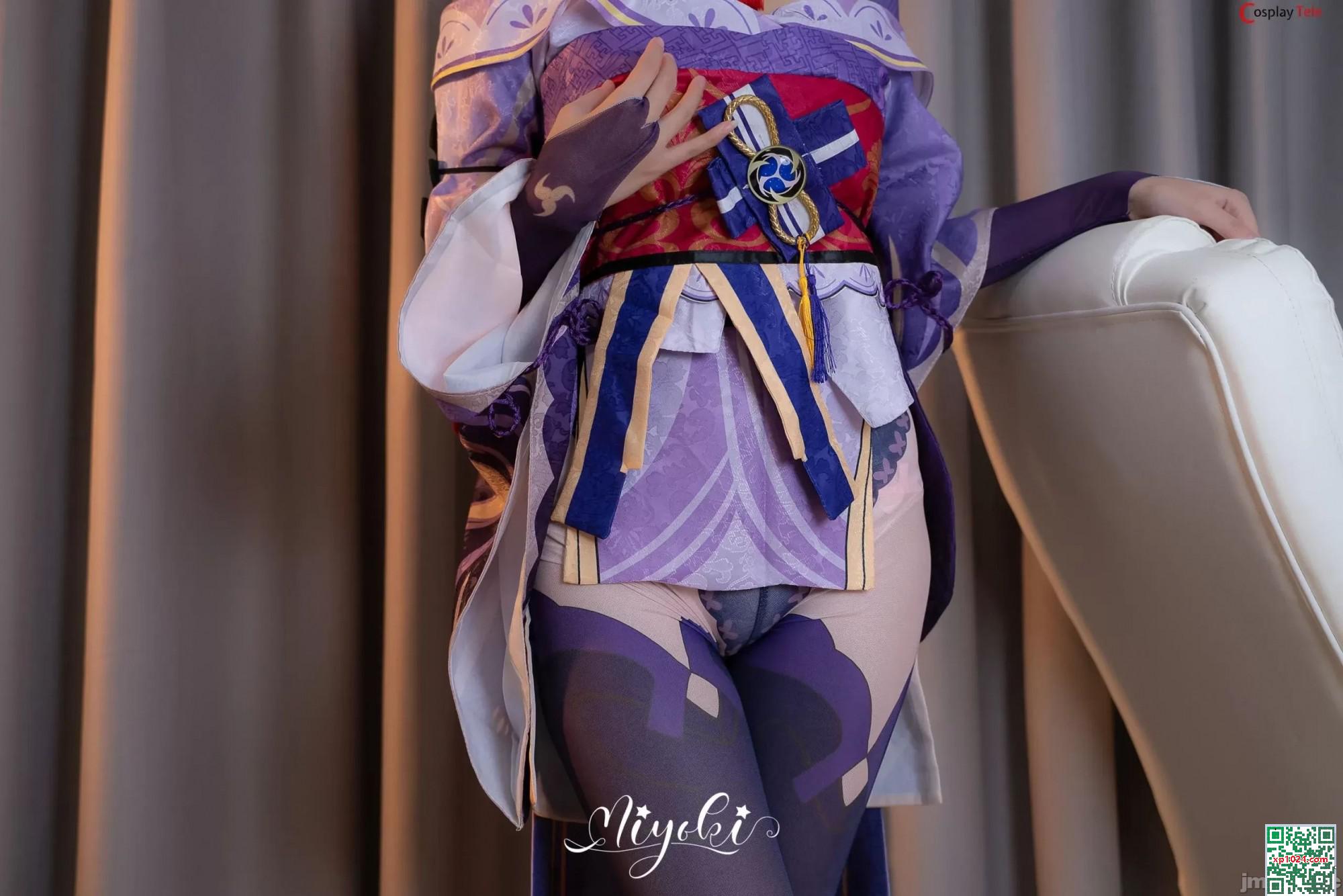 Misaki Suzuki cosplay Raiden Shogun (42p)
