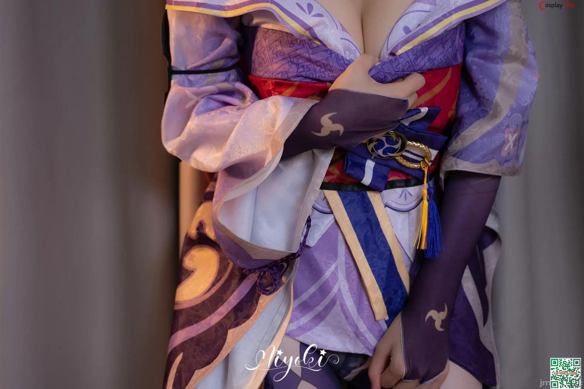 Misaki Suzuki cosplay Raiden Shogun (42p)