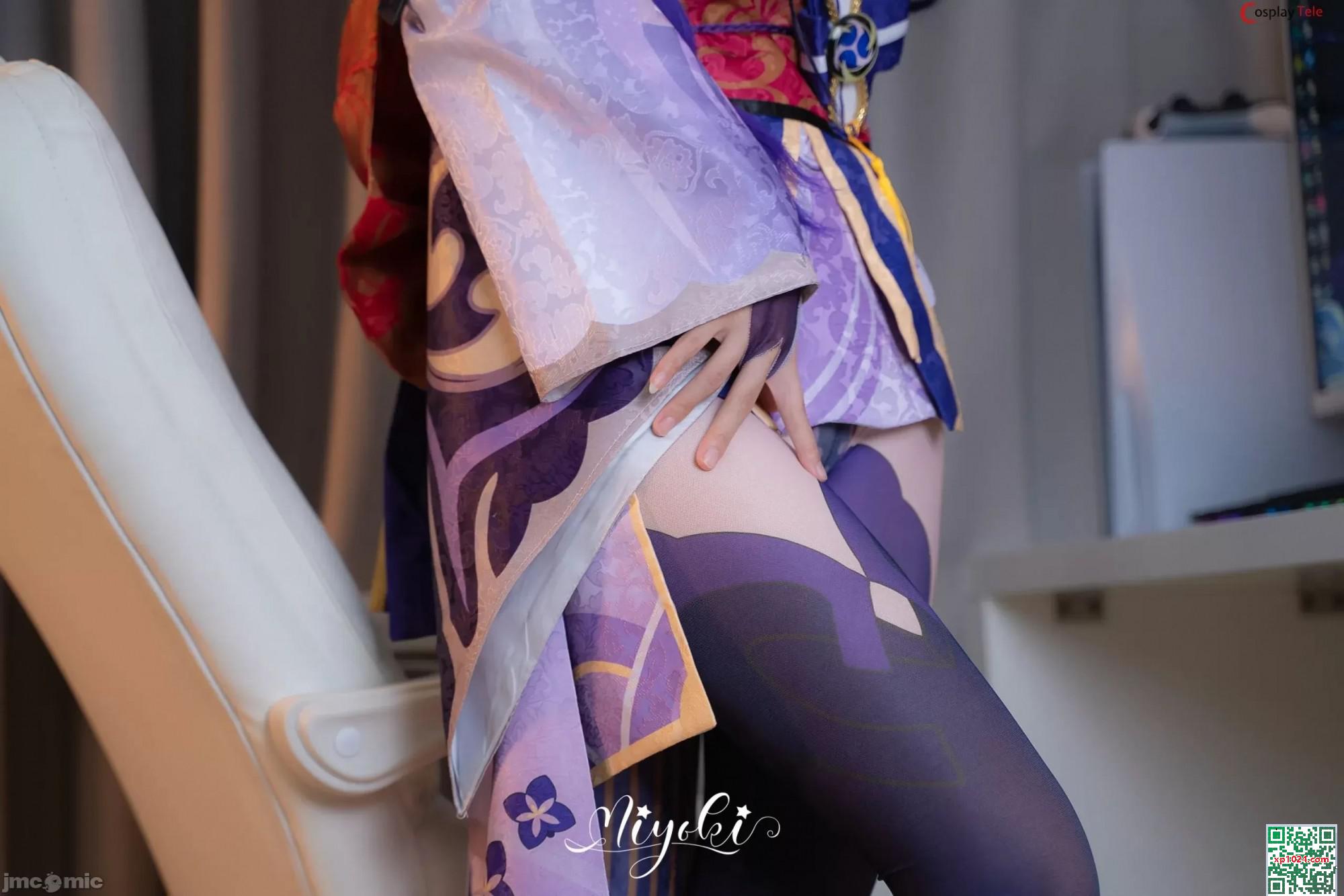 Misaki Suzuki cosplay Raiden Shogun (42p)