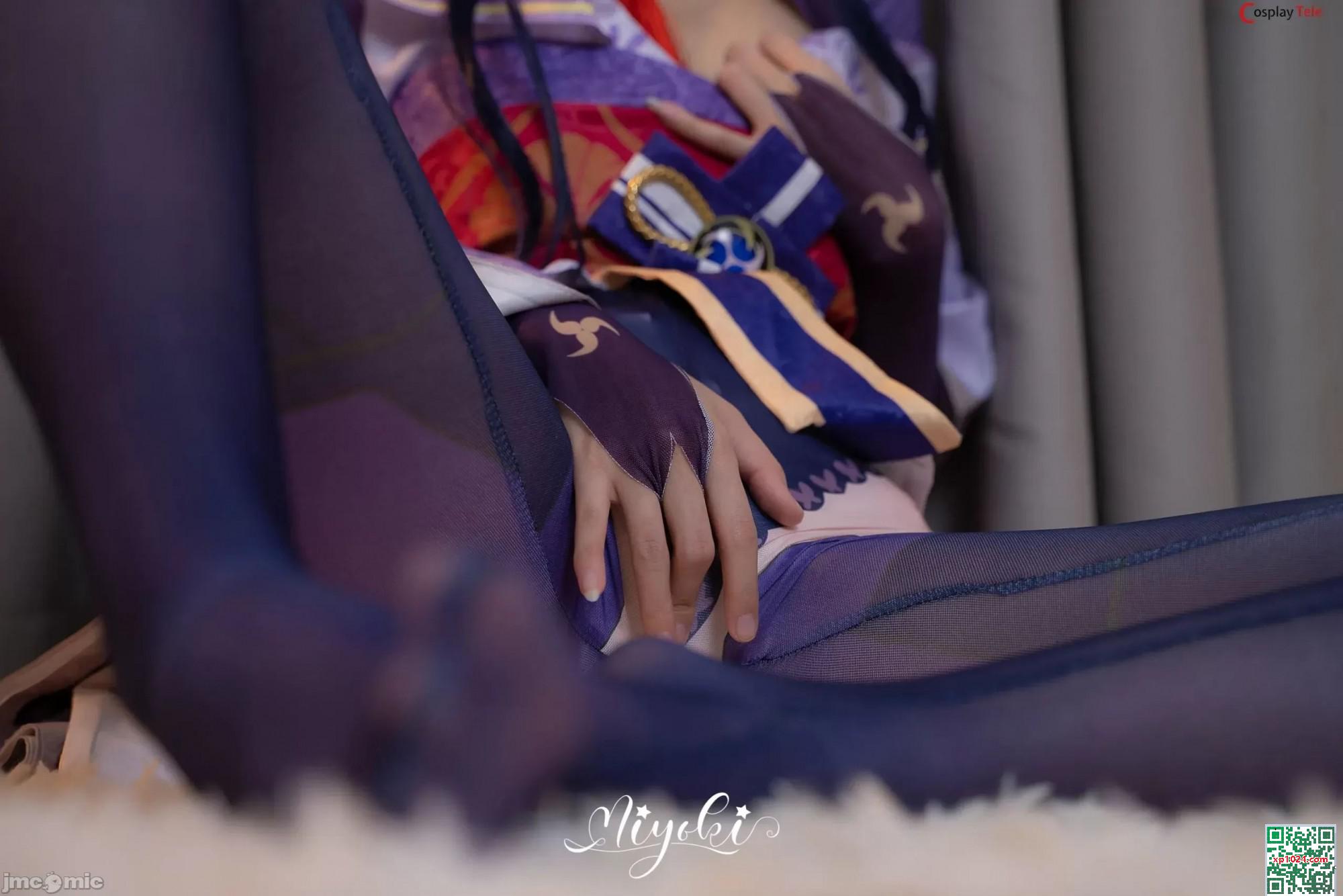 Misaki Suzuki cosplay Raiden Shogun (42p)