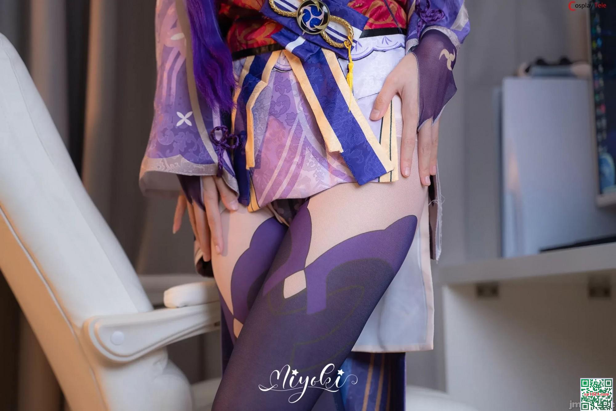 Misaki Suzuki cosplay Raiden Shogun (42p)