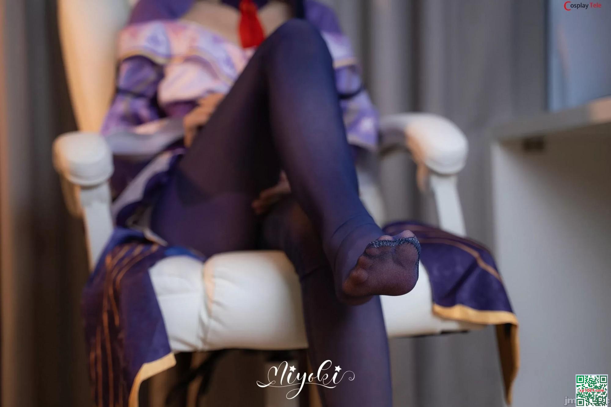 Misaki Suzuki cosplay Raiden Shogun (42p)