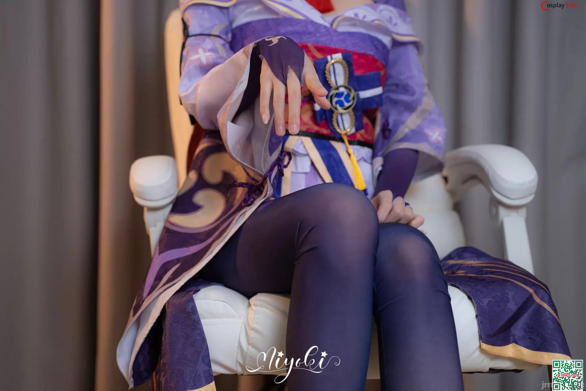 Misaki Suzuki cosplay Raiden Shogun (42p)