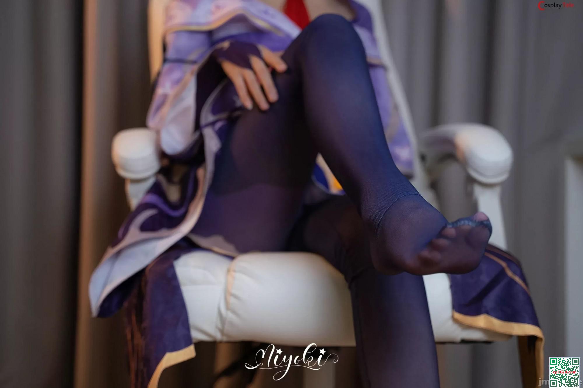Misaki Suzuki cosplay Raiden Shogun (42p)