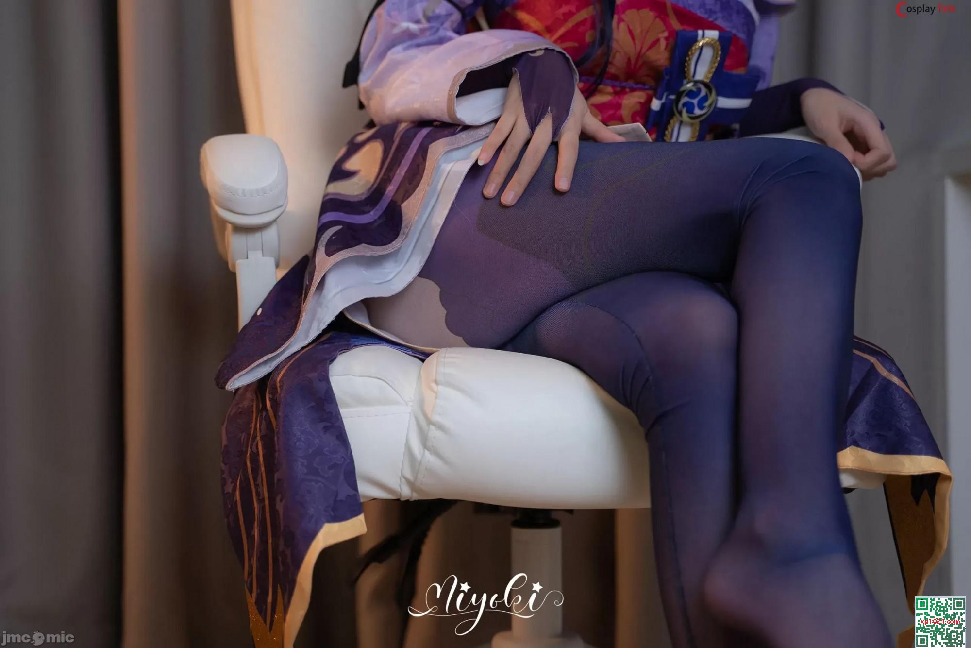 Misaki Suzuki cosplay Raiden Shogun (42p)