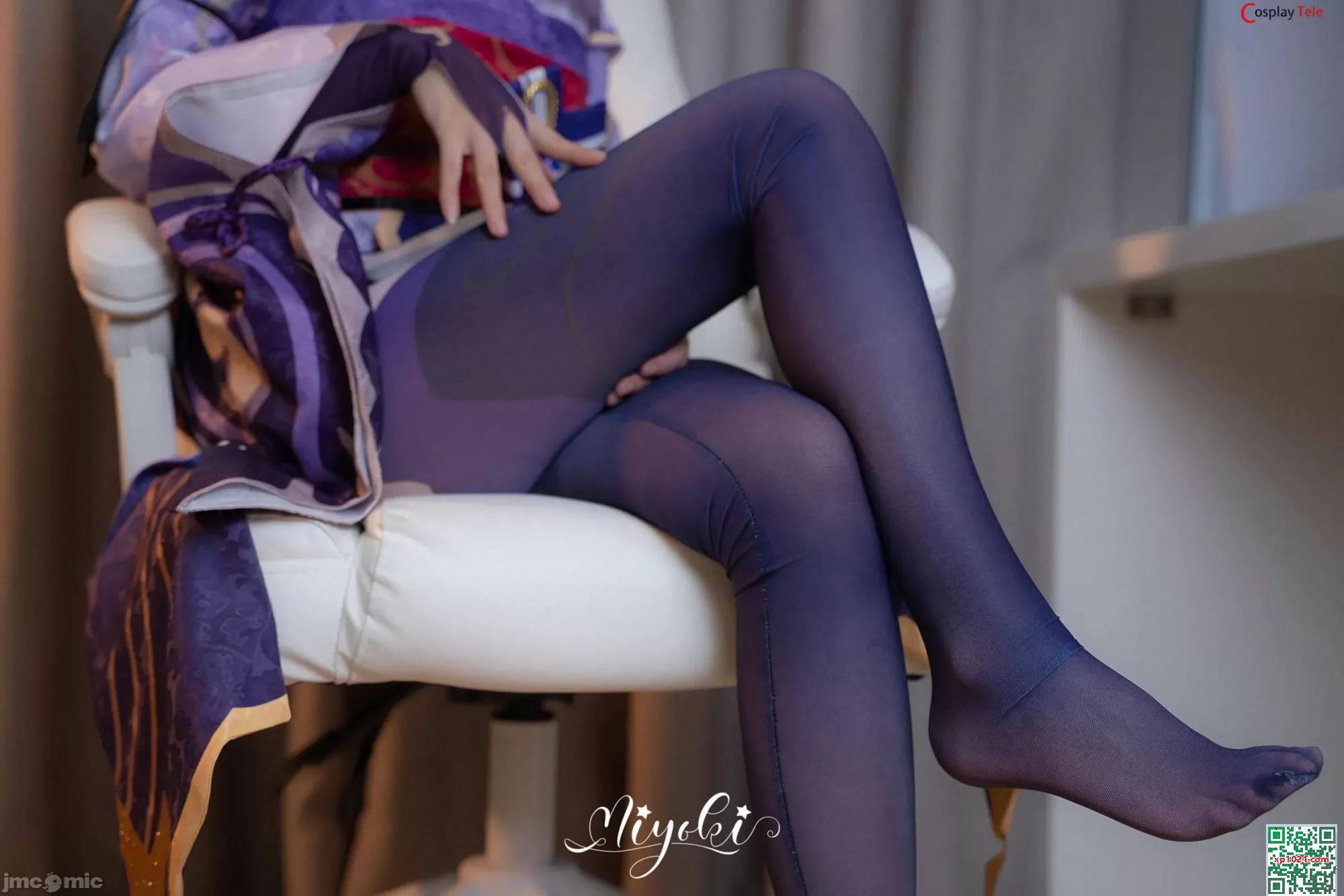 Misaki Suzuki cosplay Raiden Shogun (42p)