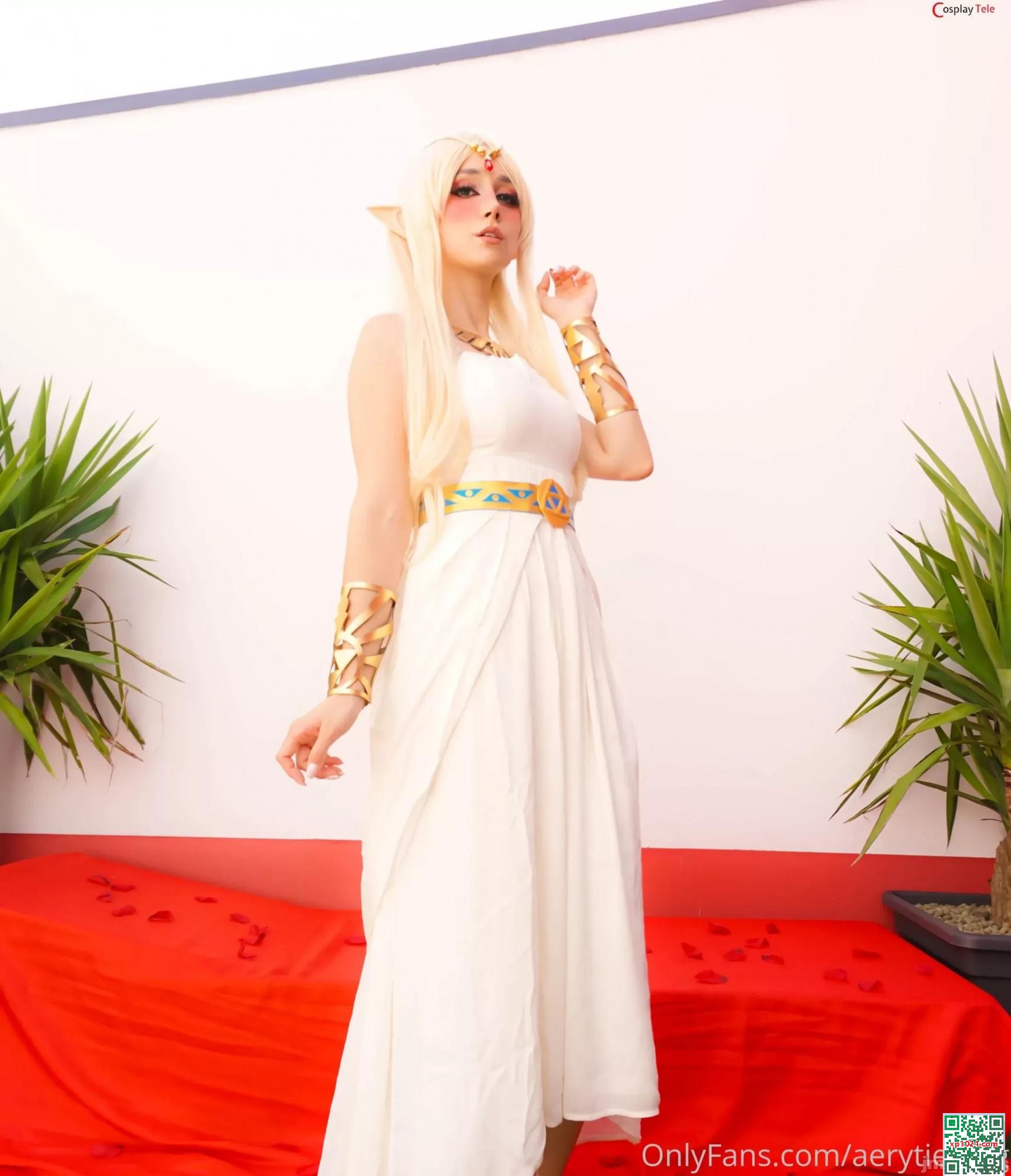 Aery Tiefling cosplay Zelda (64p)