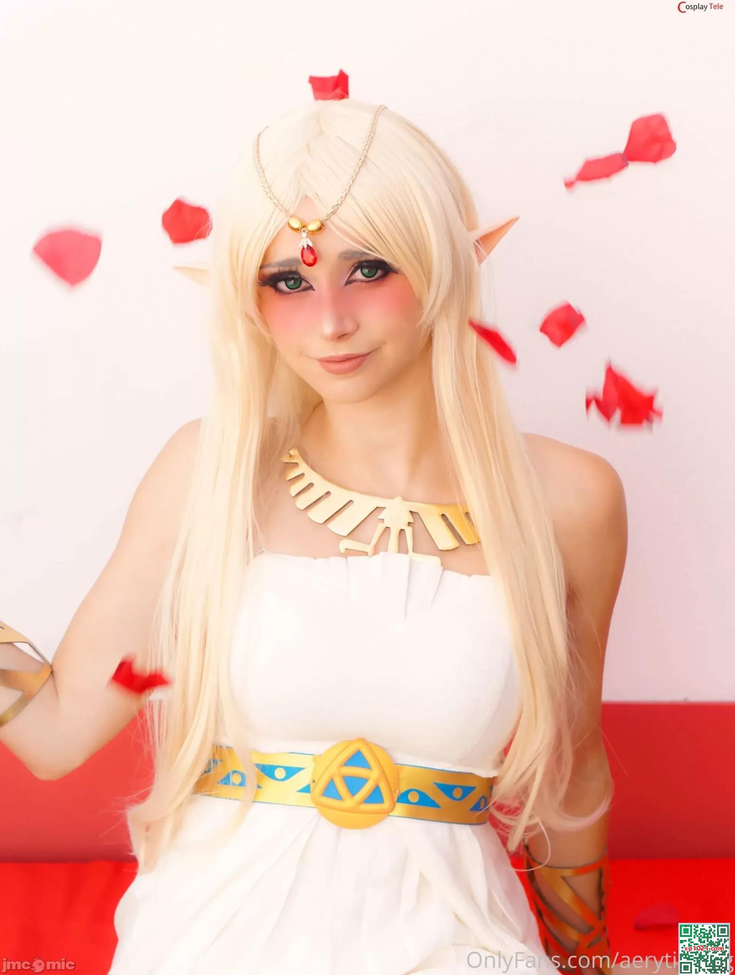 Aery Tiefling cosplay Zelda (64p)