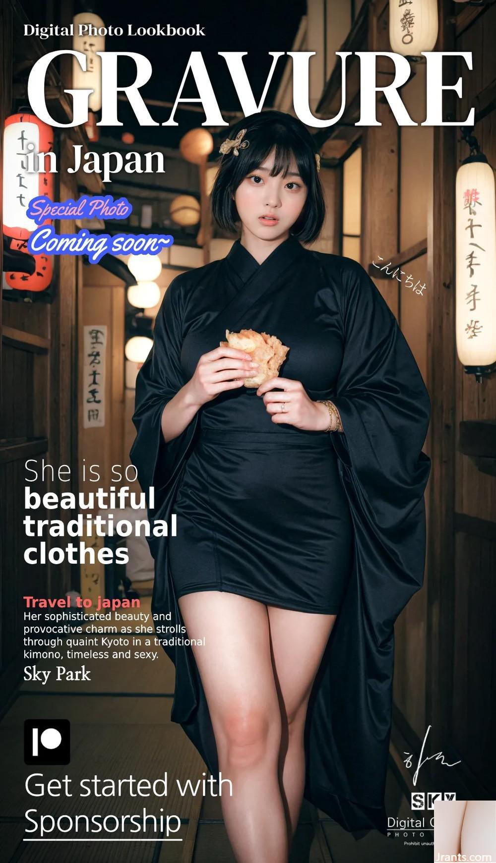 ★ Patreon ★ (Digital Gravure Model) 그녀는 전통적인 옷에서 너무 아름답습니다 &#8211; 1