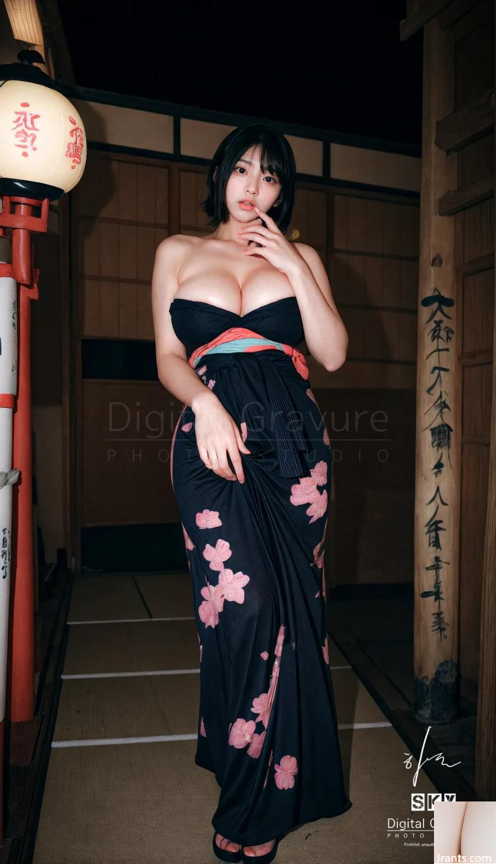 ★ Patreon ★ (Digital Gravure Model) 그녀는 전통적인 옷에서 너무 아름답습니다 &#8211; 1