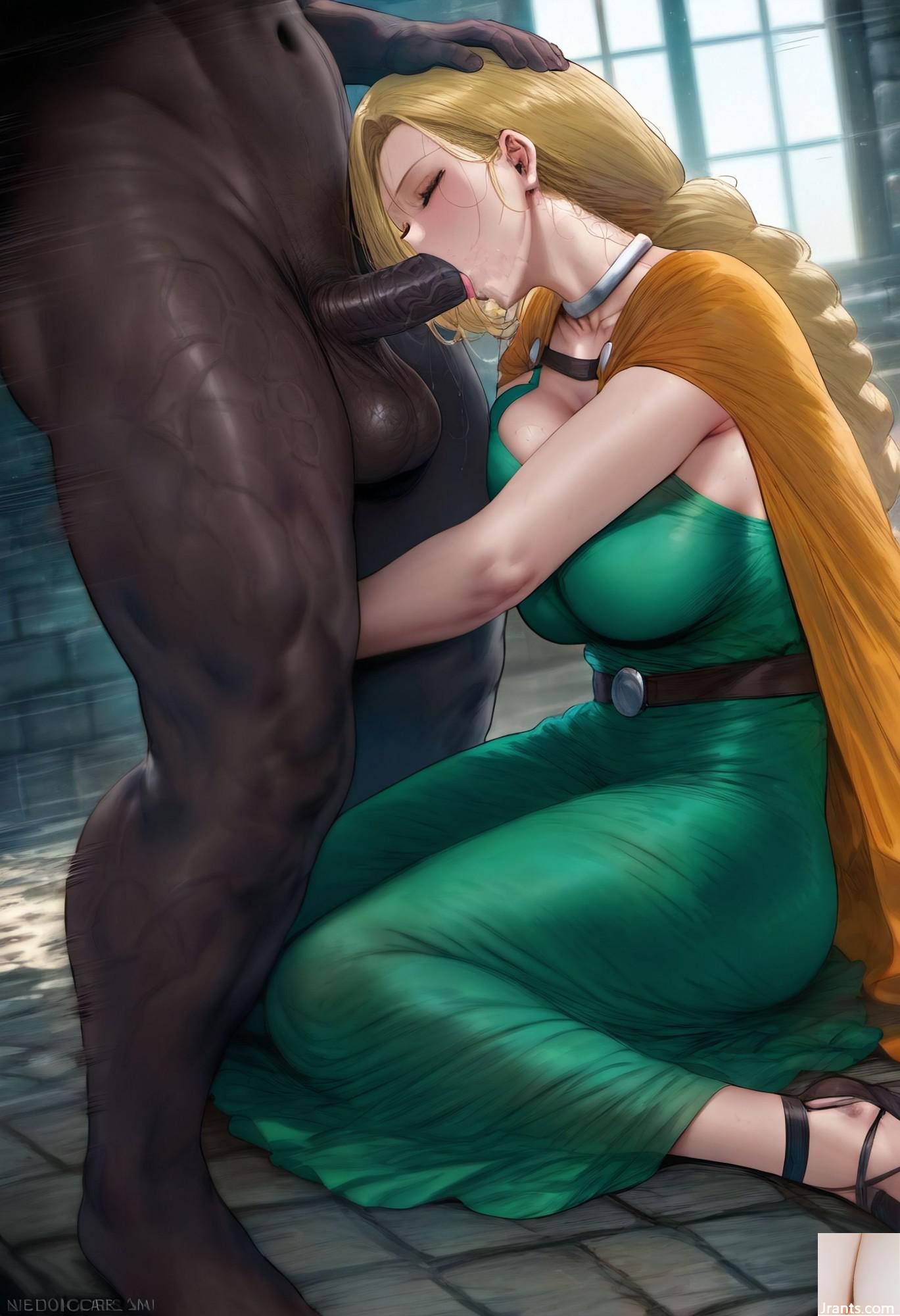 Dragon Quest 5 &#8211; Bianca Whitaker (AI تولید شده)