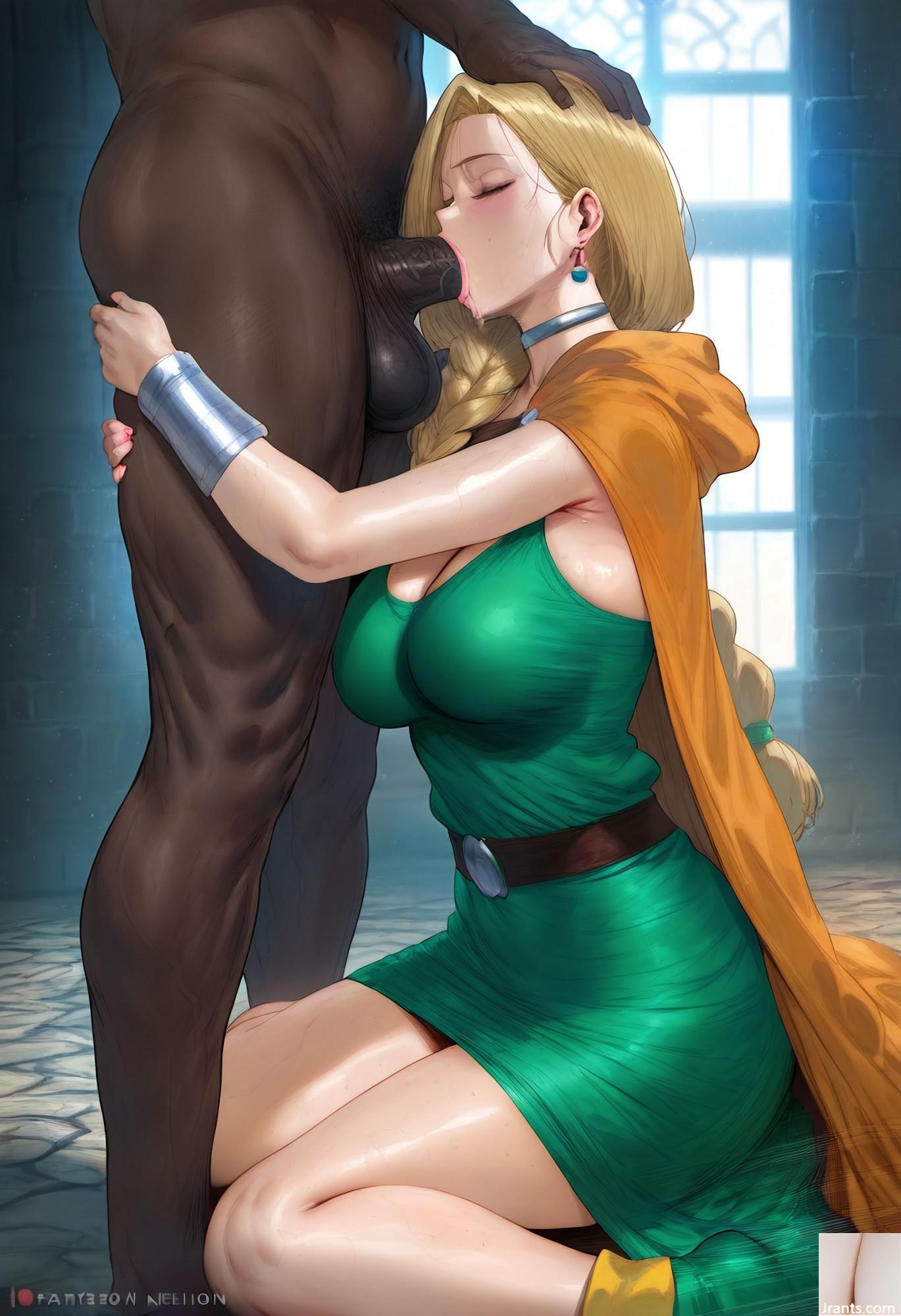 Dragon Quest 5 &#8211; Bianca Whitaker (AI تولید شده)