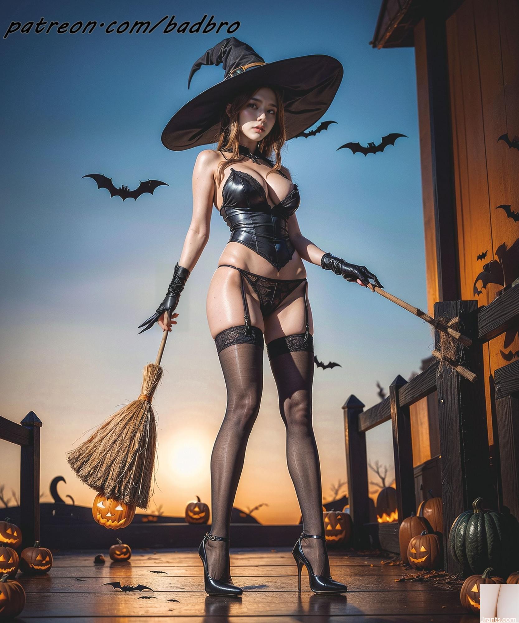 badbro_halloween စုန်းမ