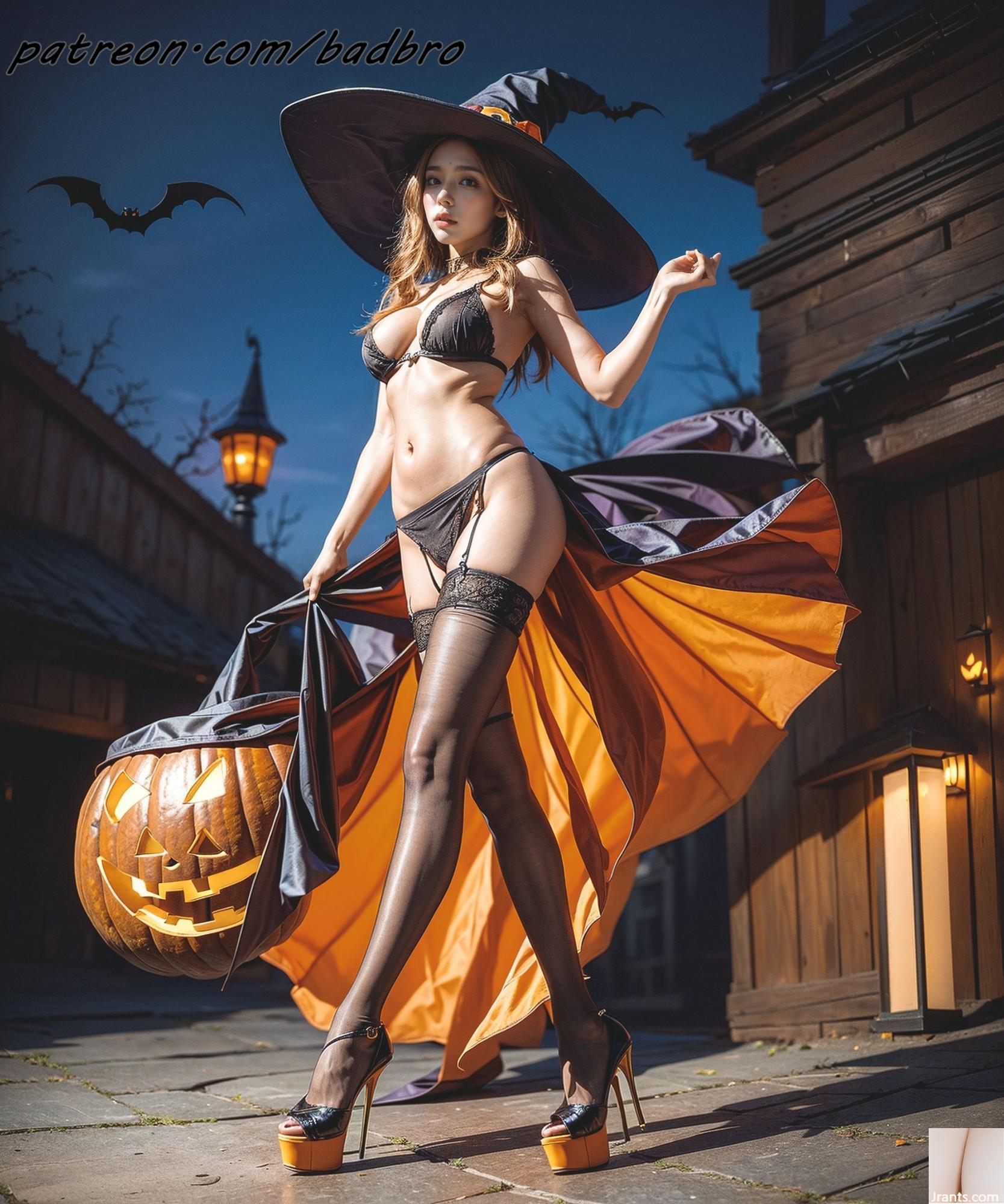 badbro_halloween စုန်းမ