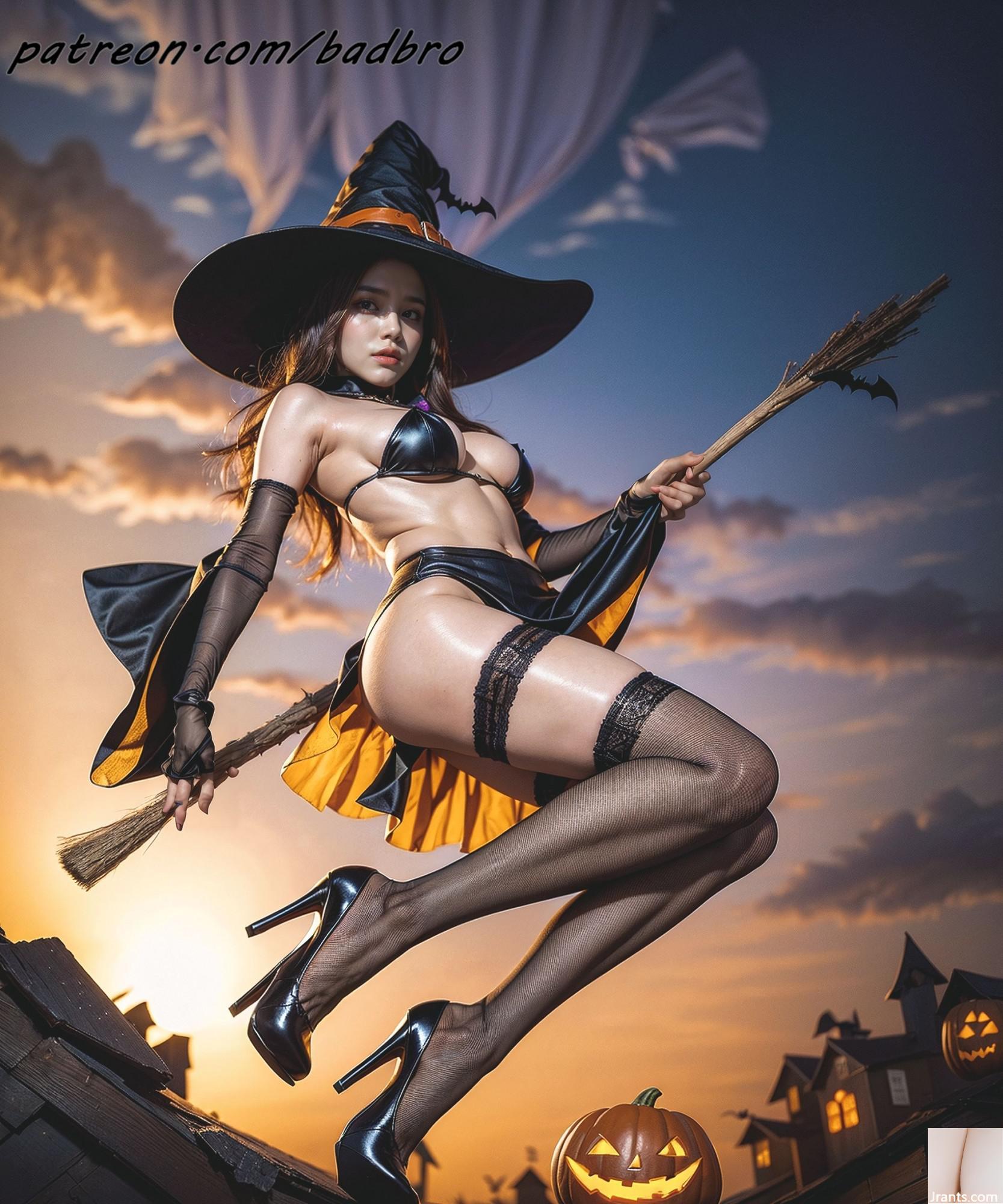 badbro_halloween စုန်းမ