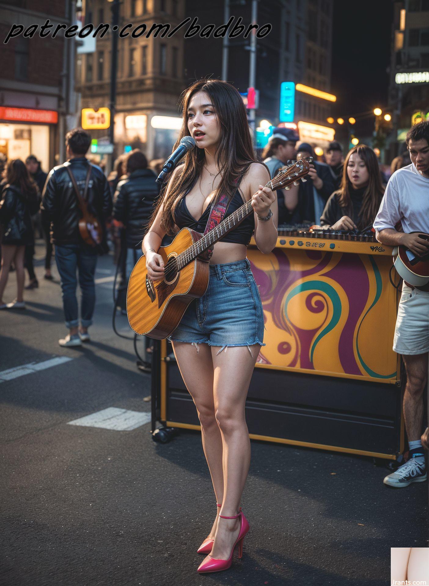 badbro_busking မိန်းကလေး