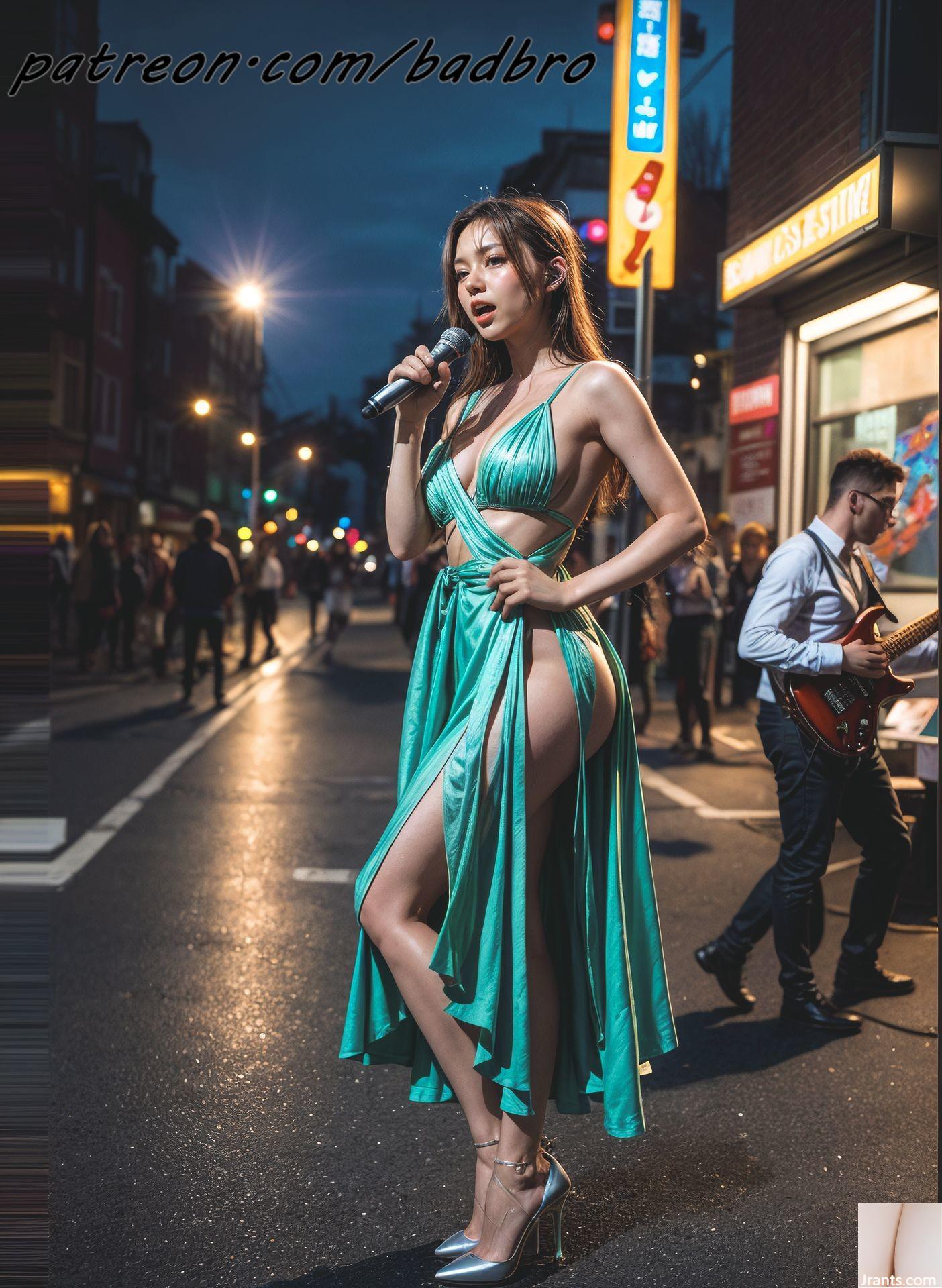 badbro_busking မိန်းကလေး