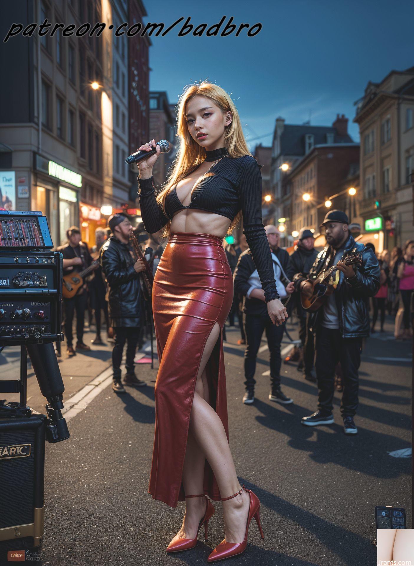 badbro_busking မိန်းကလေး
