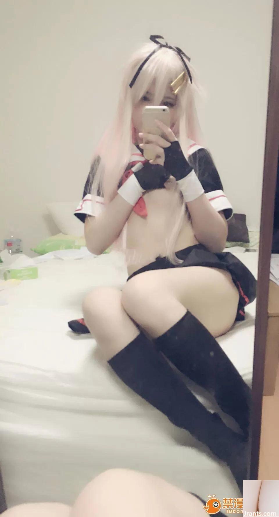 (Xi Daidai) shimakaze cosplay (44p)