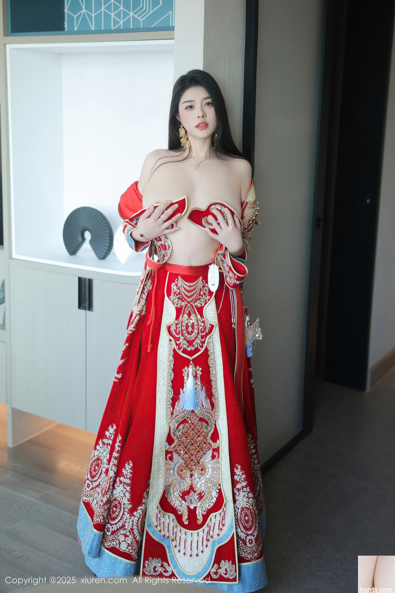 Lin Rurofan F Black Stockings နှင့်လှပသောတင်ပါး (47))