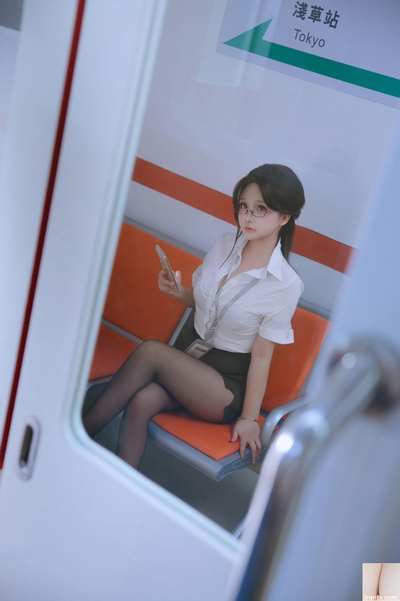 (Çevrimiçi Koleksiyon) Refah Girl Hinaga &#8220;Subway Ol&#8221; VIP Exclusive (120p)