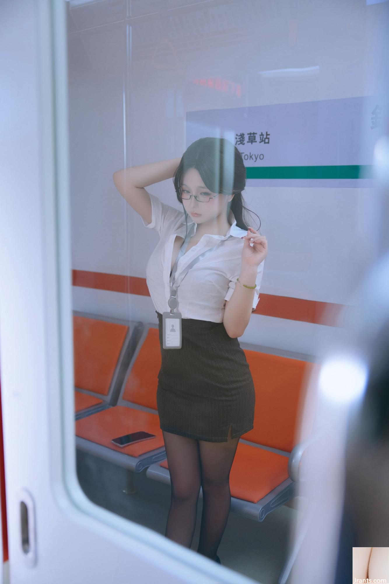 (Çevrimiçi Koleksiyon) Refah Girl Hinaga &#8220;Subway Ol&#8221; VIP Exclusive (120p)