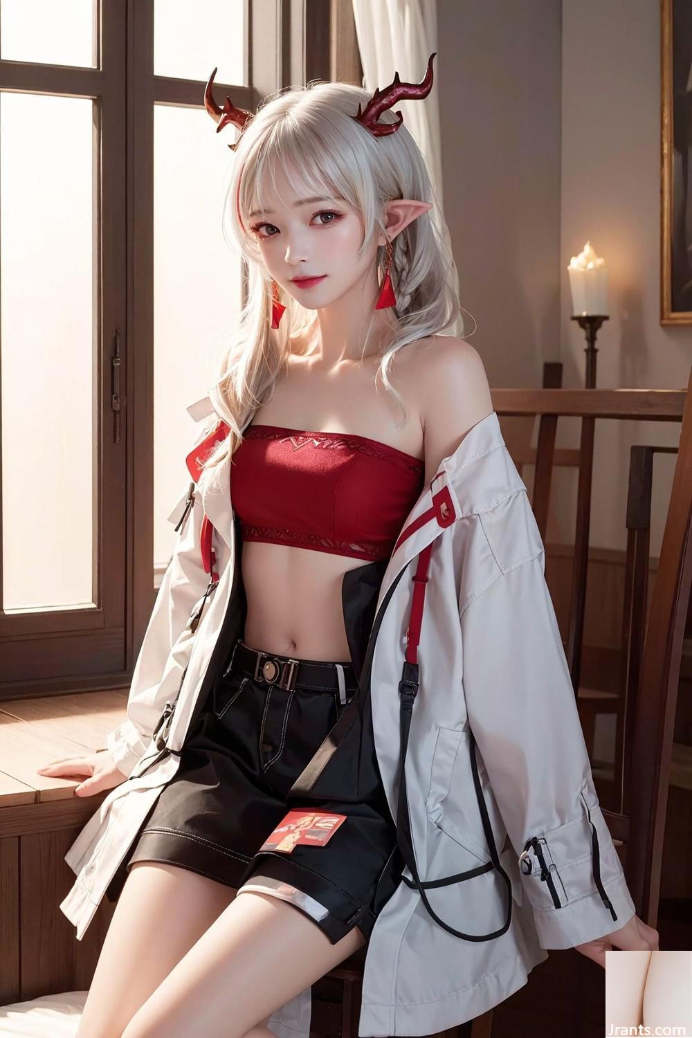 ★ Patreon ★ (Hardess) &#8211; Nian Arknights Dragon &#8211; 1